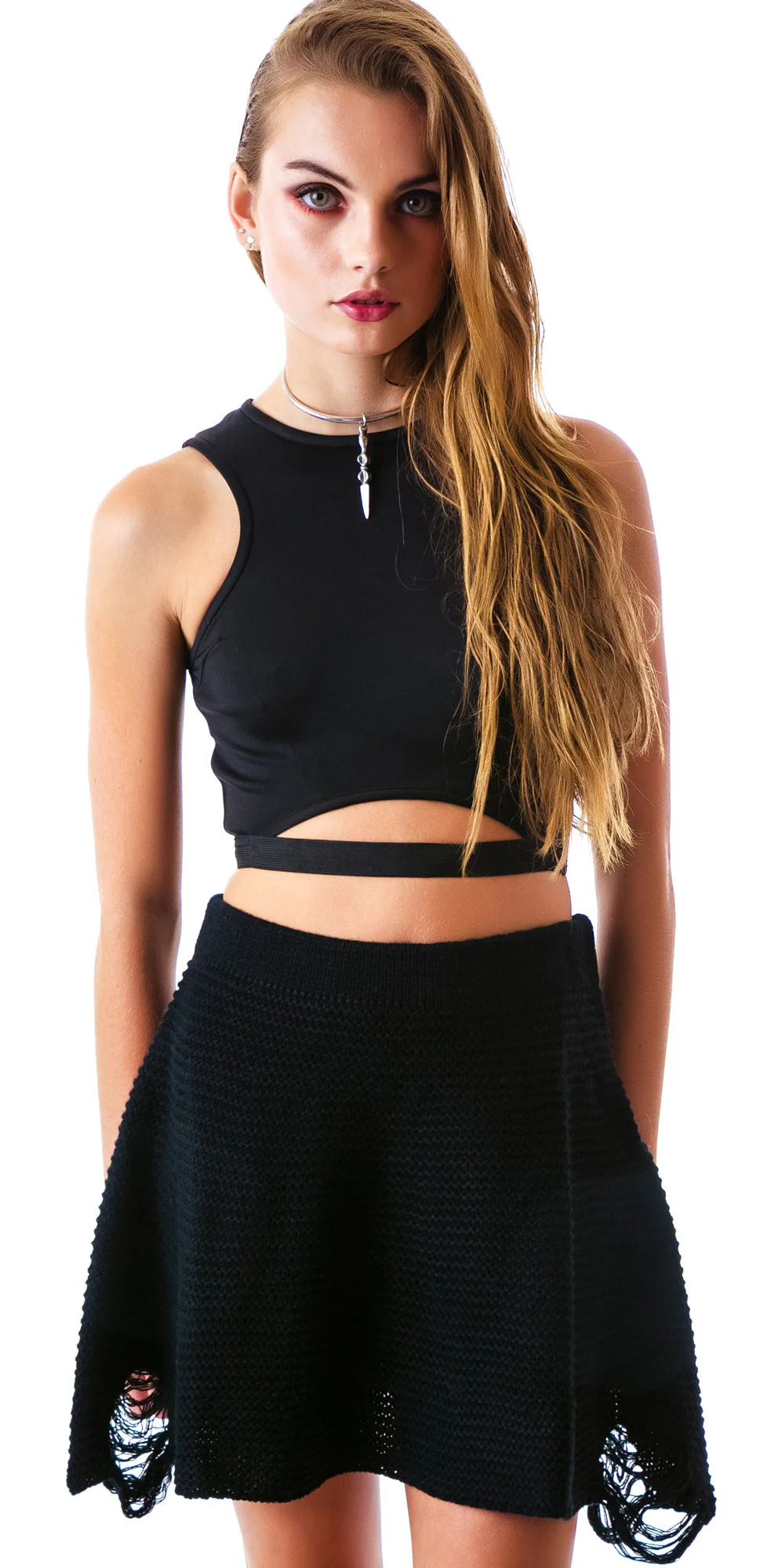 Hardy Mini Skirt - Black - Image 12