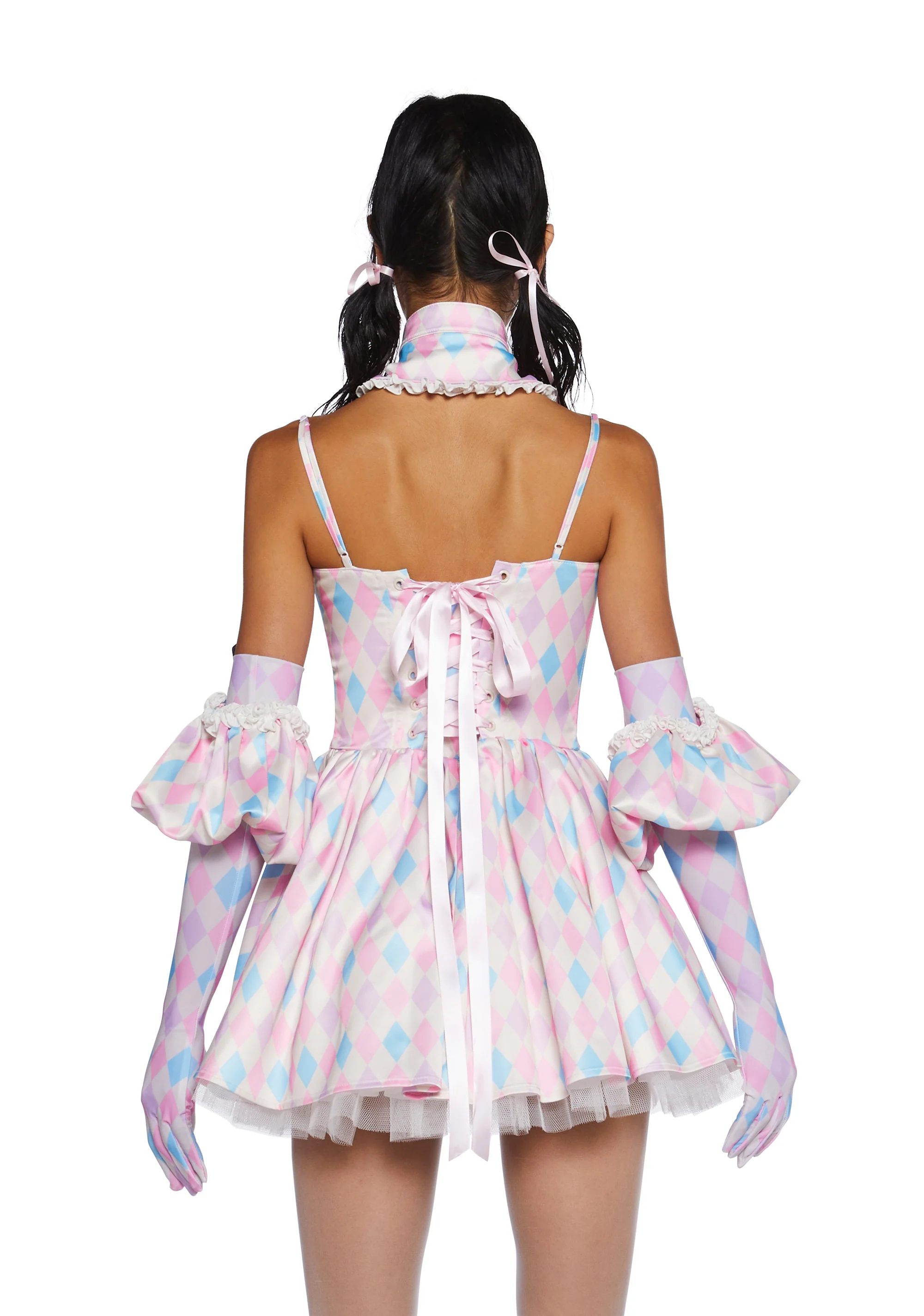 Harlequin Fantasy 3-Piece Dress Set - Image 4