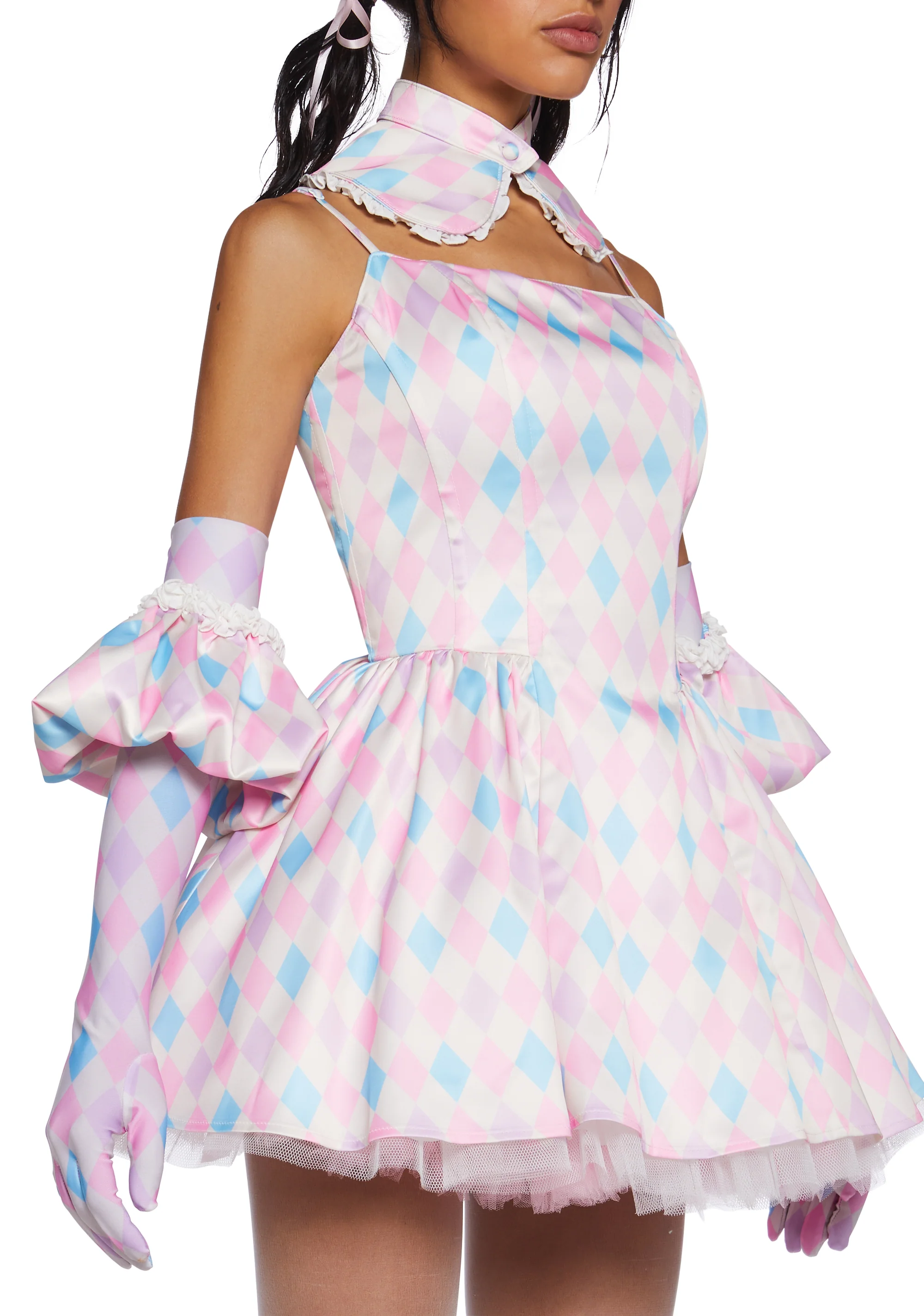 Harlequin Fantasy 3-Piece Dress Set - Image 7