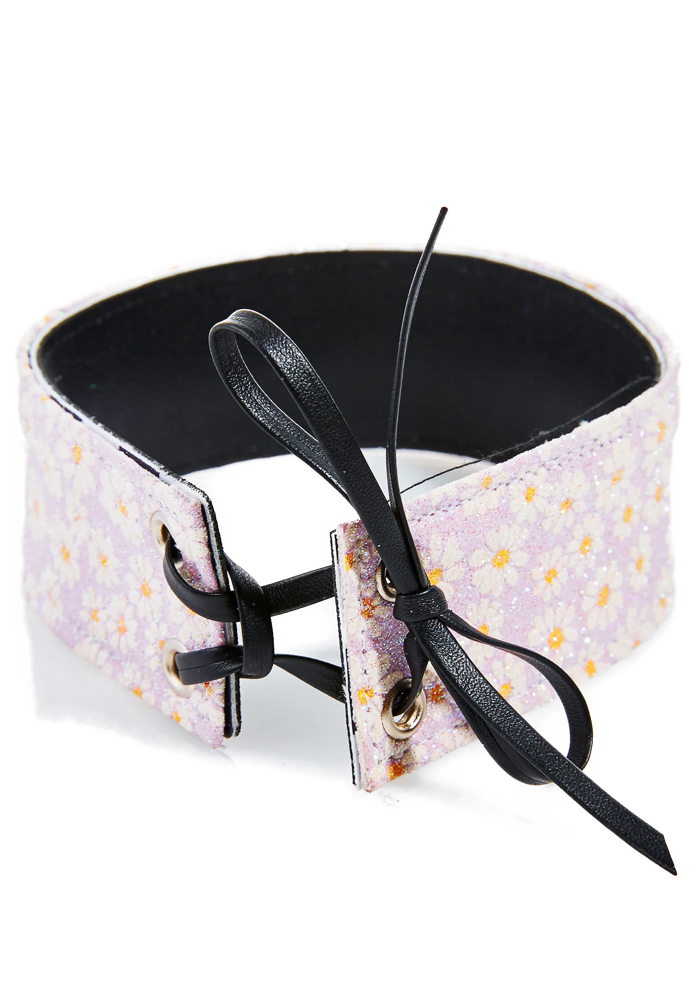 Harmonious Lace-Up Choker - Image 3