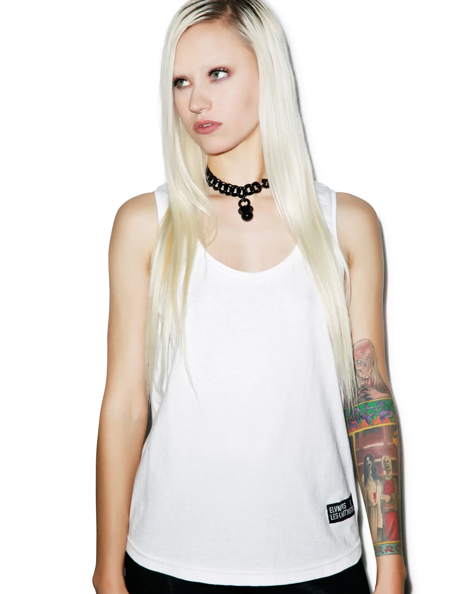 Hate Deb Tee - Black - Image 3