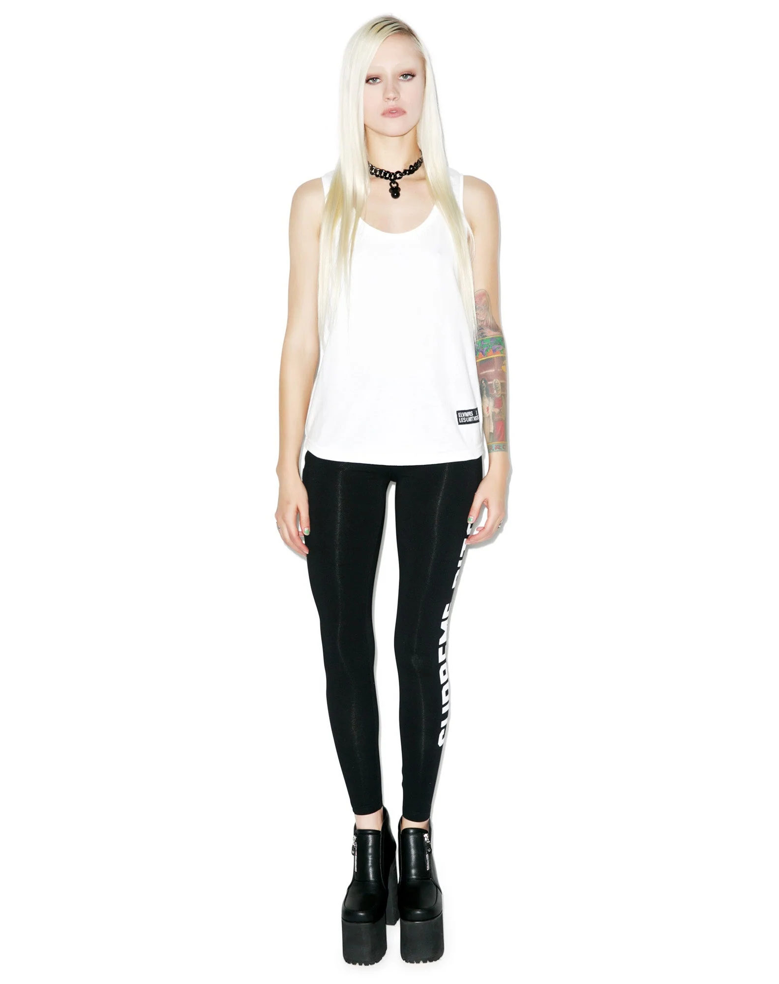 Hate Deb Tee - Black - Image 7