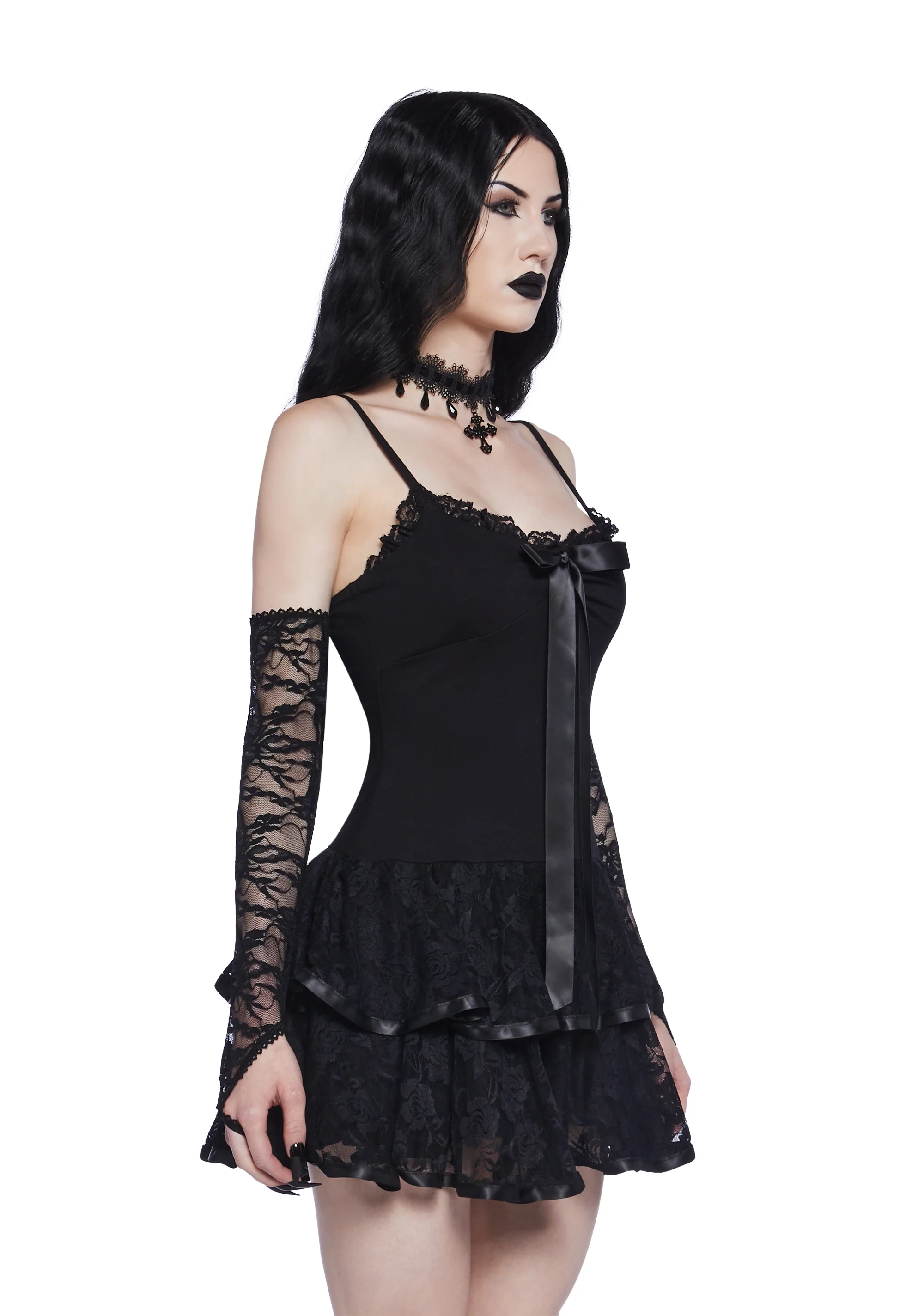 Haunted Beauty Mini Dress - Image 3