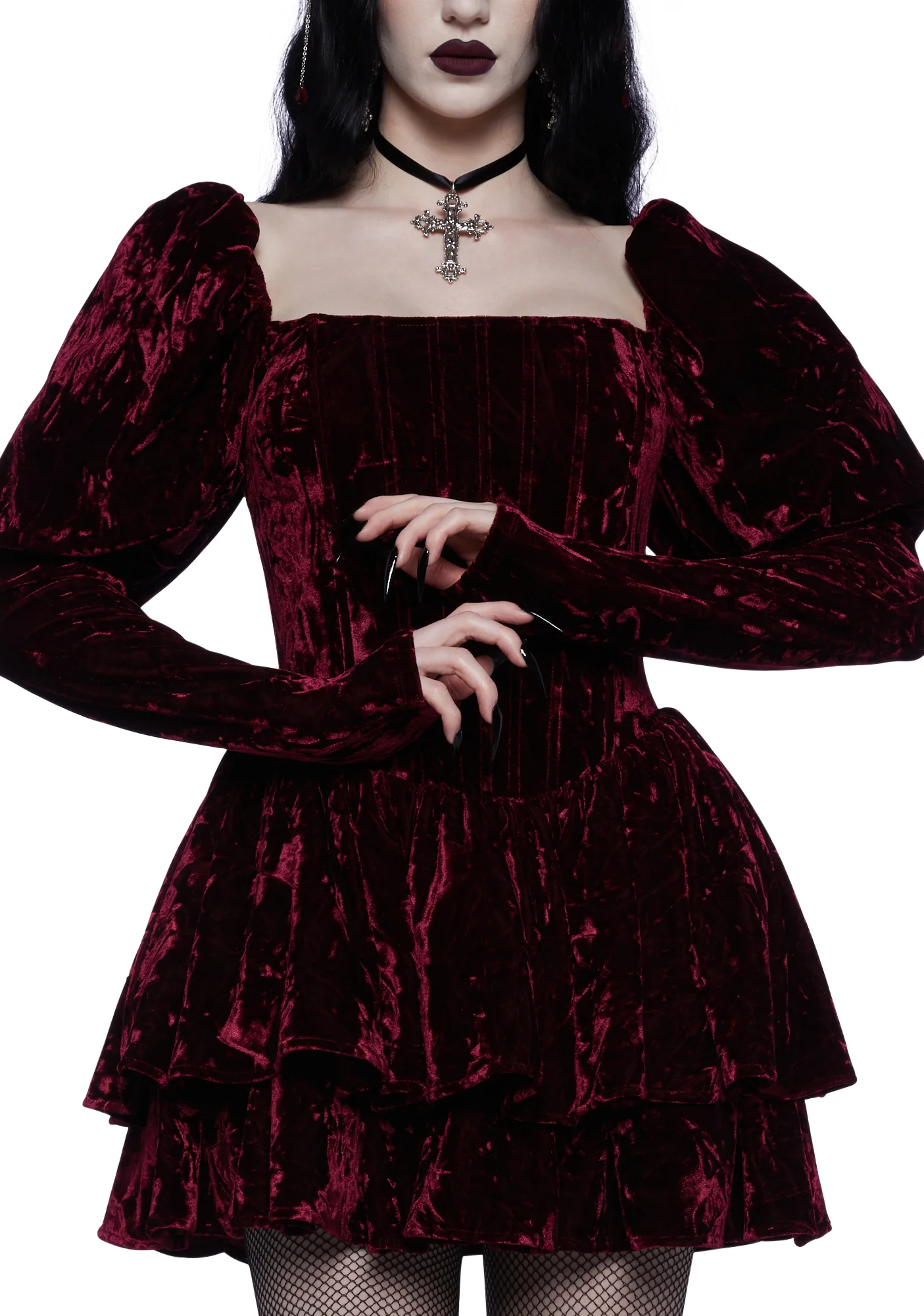 Haunted Hearts Mini Dress - Image 6