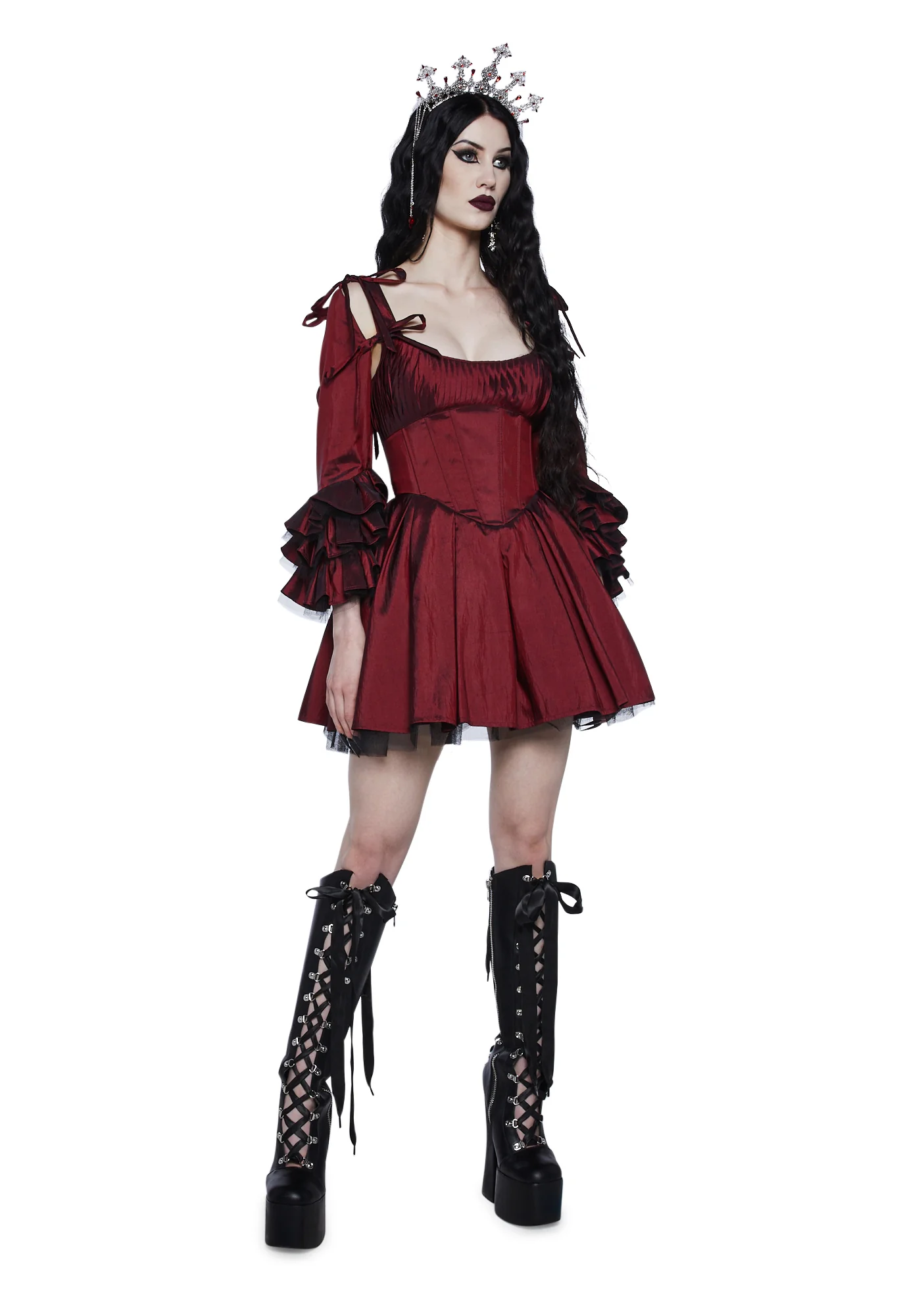 Haunted Hue Mini Dress - Image 5