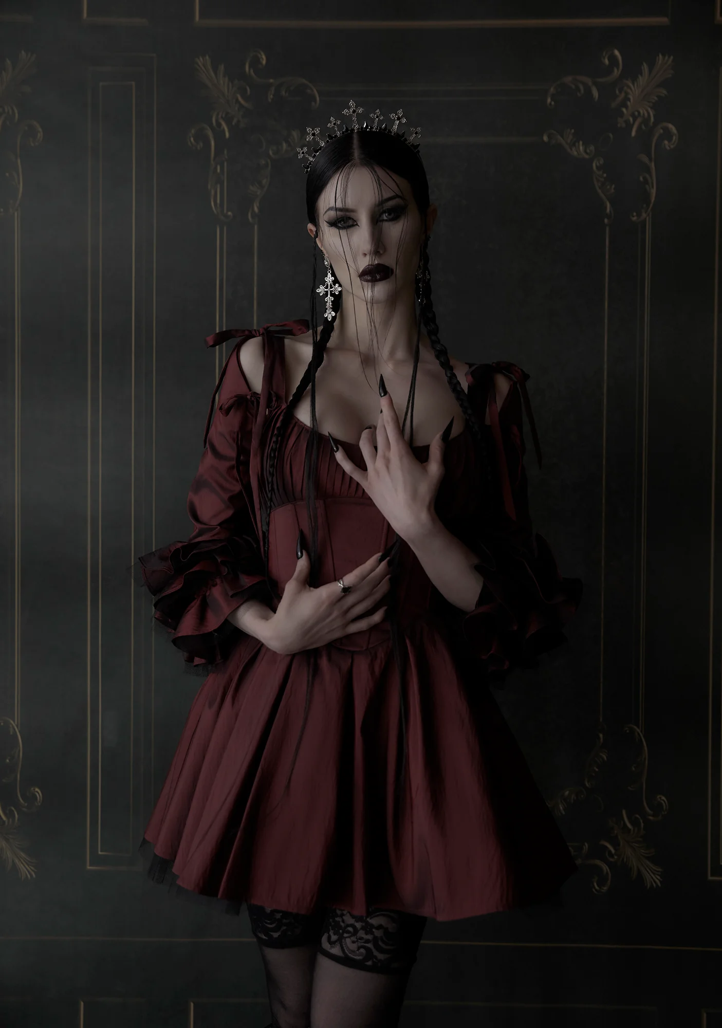 Haunted Hue Mini Dress - Image 9