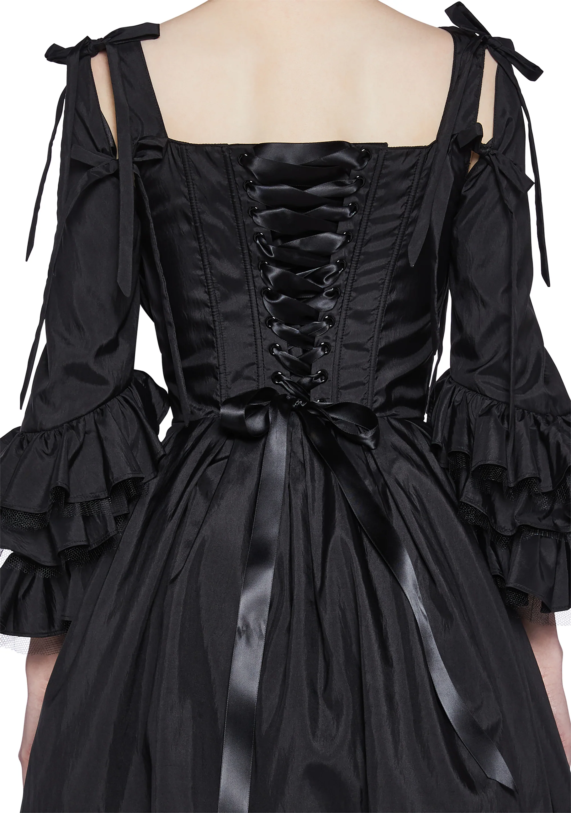 Haunted Hue Mini Dress - Black - Image 3