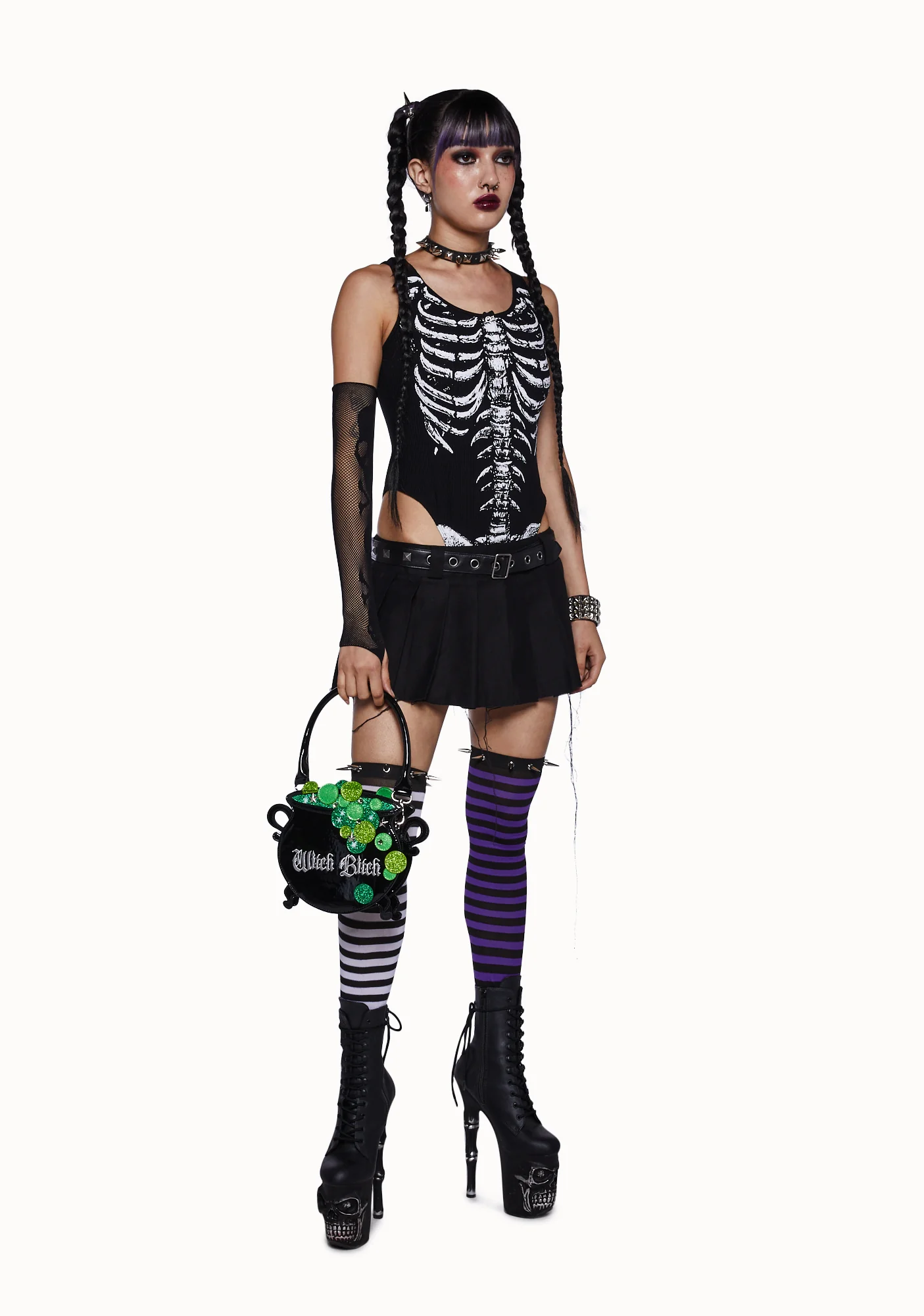Haunting Ossuary Skeleton Bodysuit - Image 2