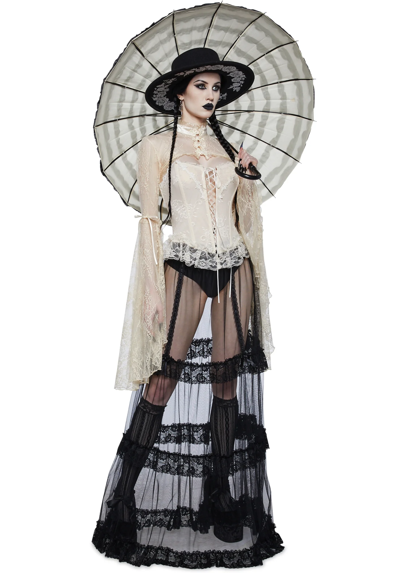 Haunting Presence Lace Bustier - Image 2