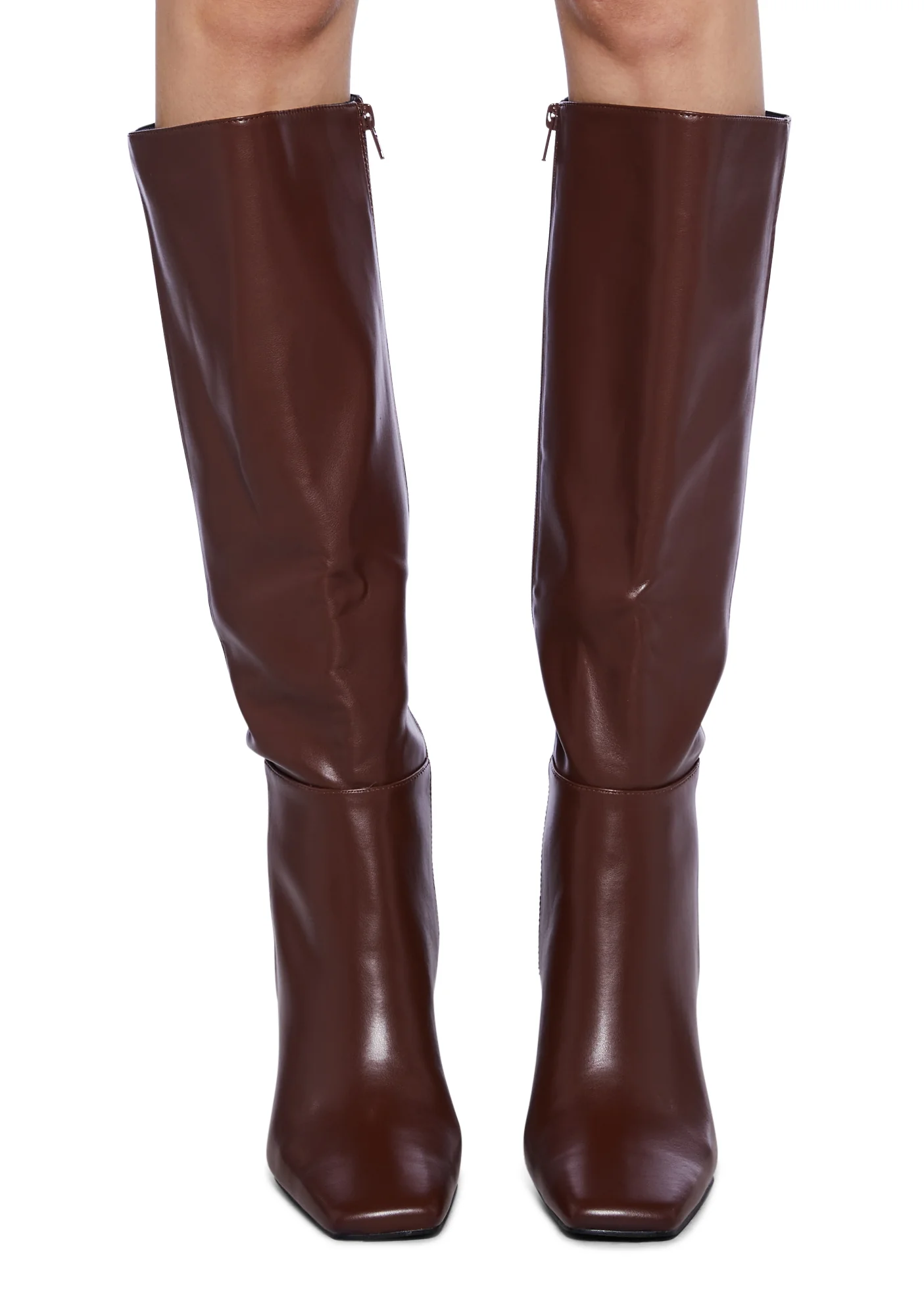 Haute Walk Knee High Boots- Brown - Image 3