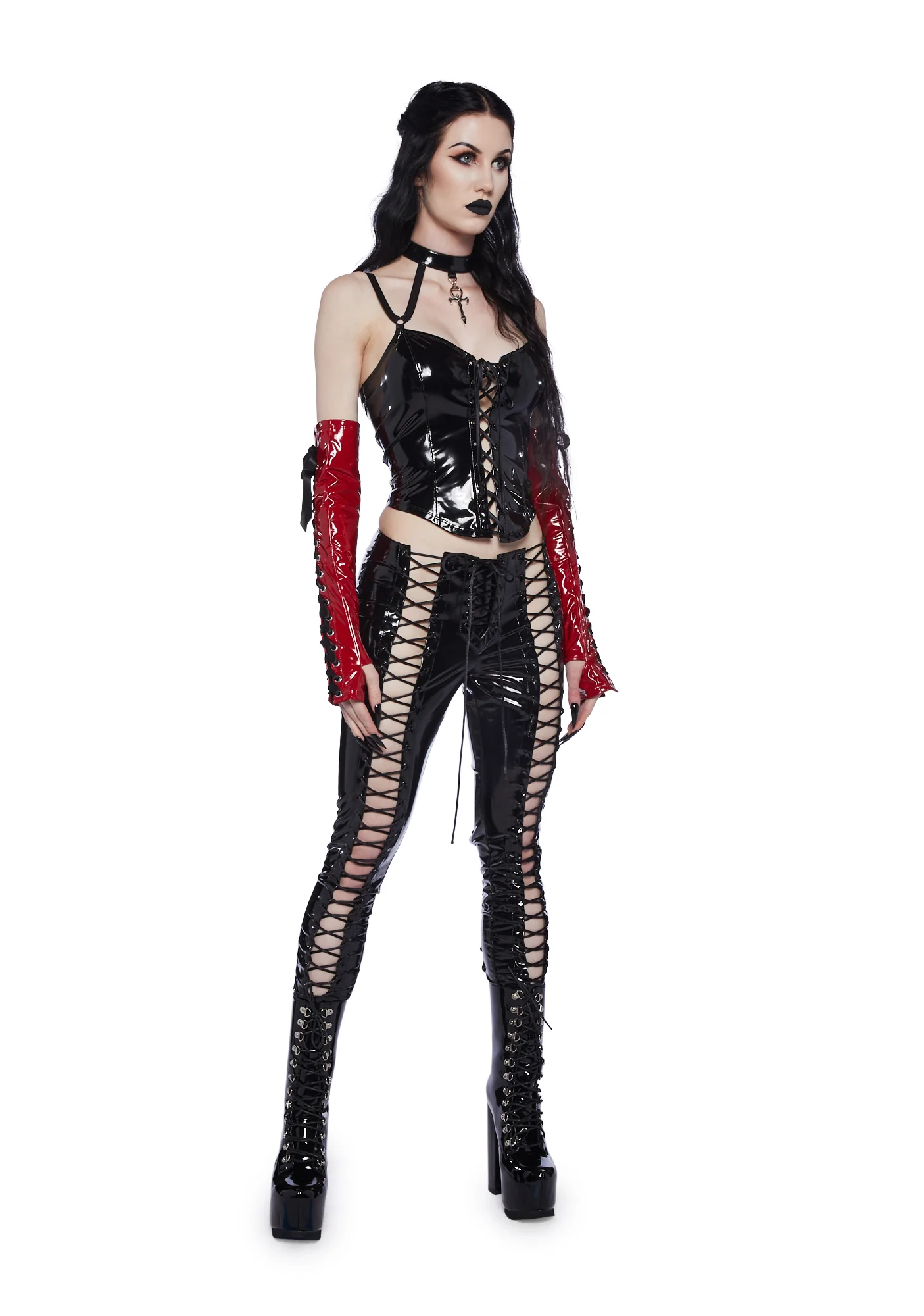 Have Mercy Lace Up Pants - Image 2