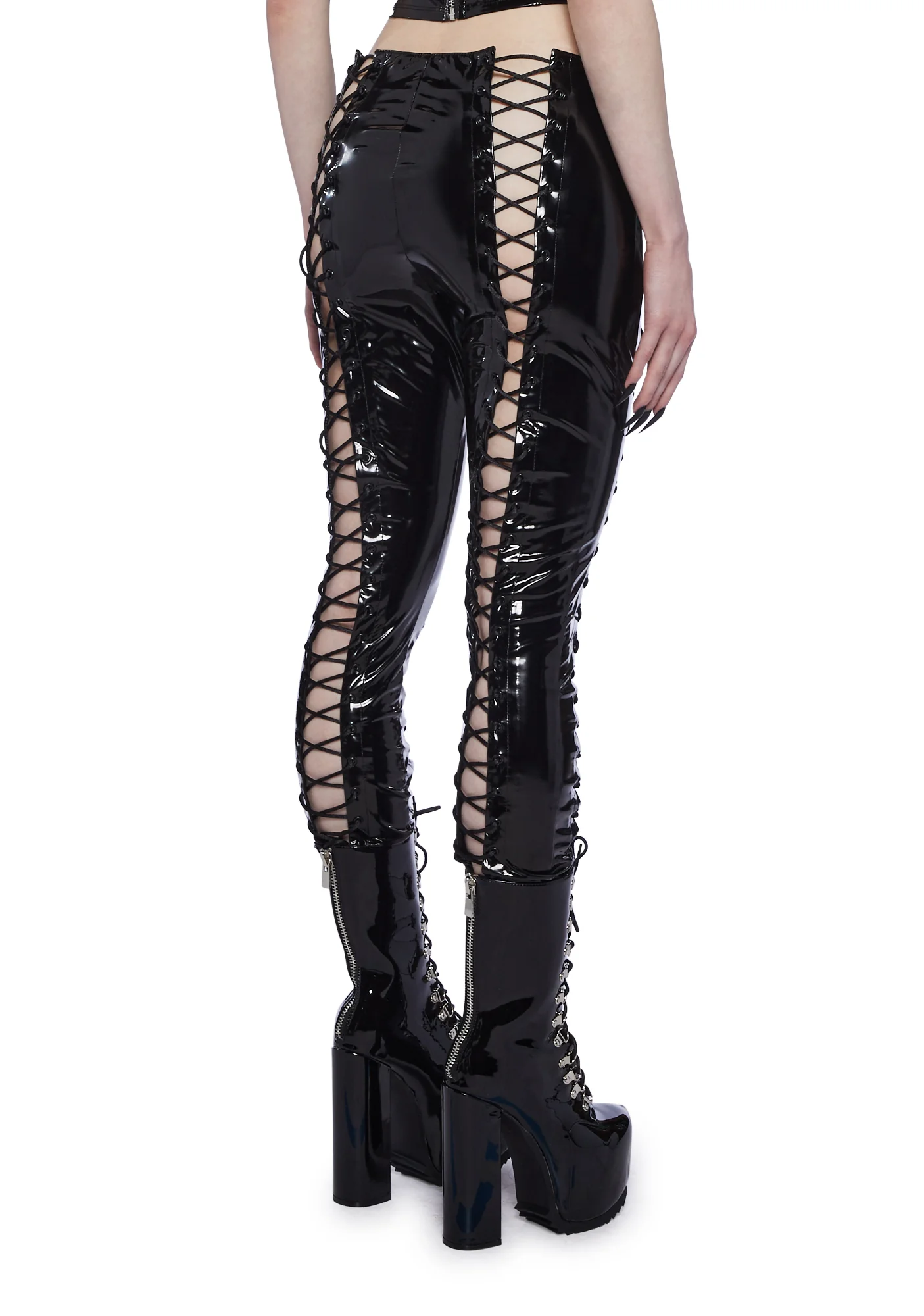 Have Mercy Lace Up Pants - Image 4