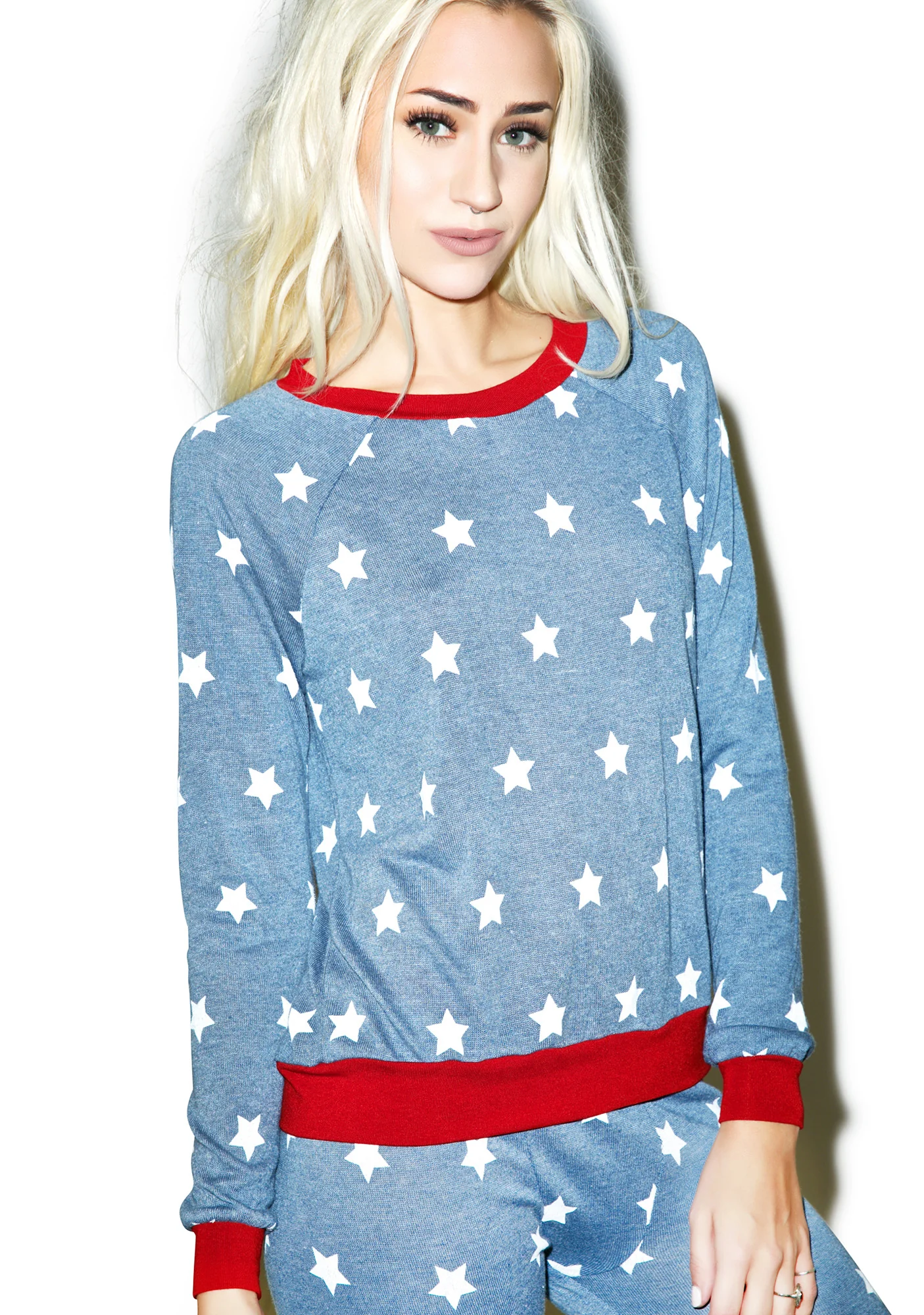 Head In The Stars Long Sleeve Top - Image 2