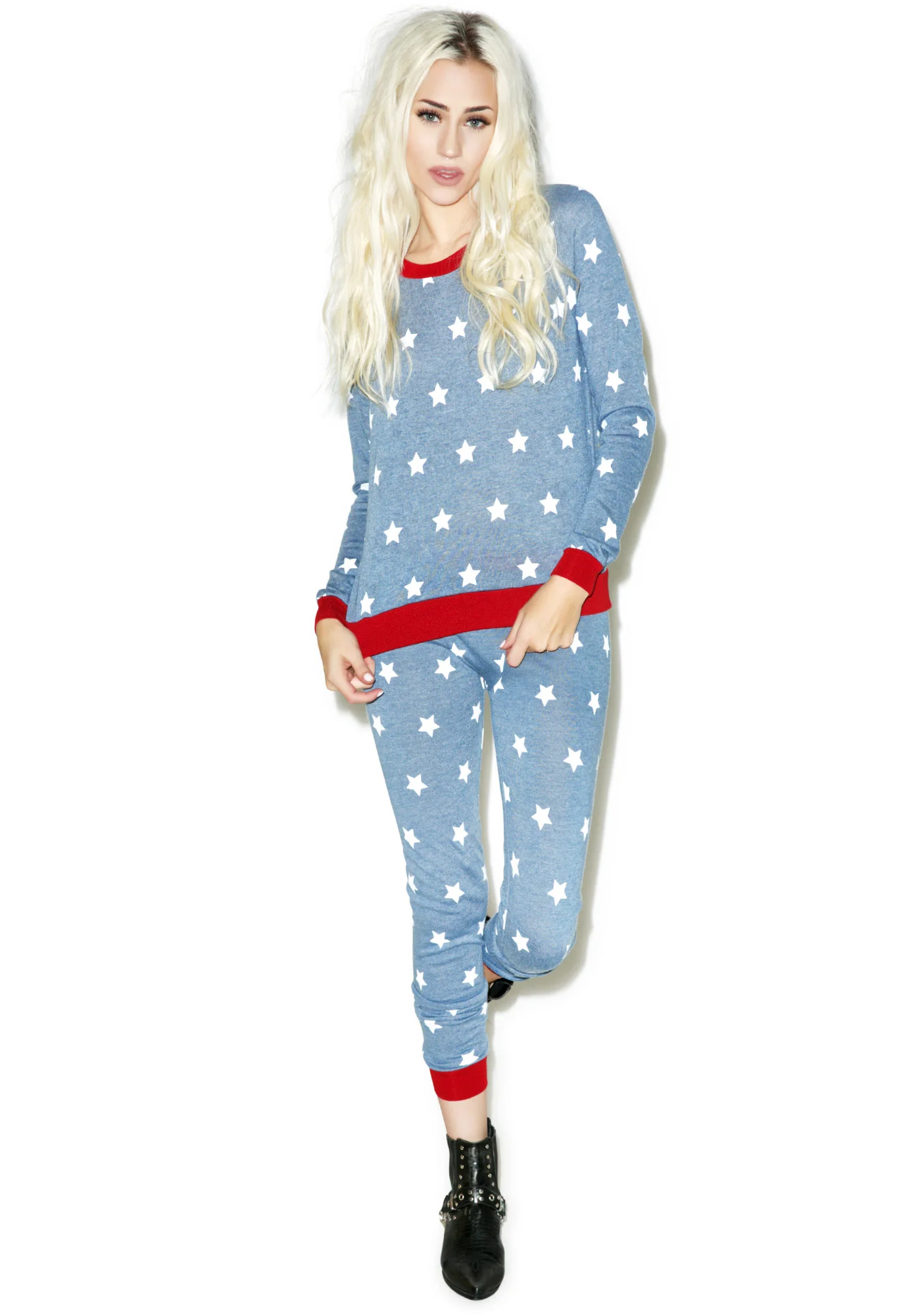 Head In The Stars Long Sleeve Top - Image 4