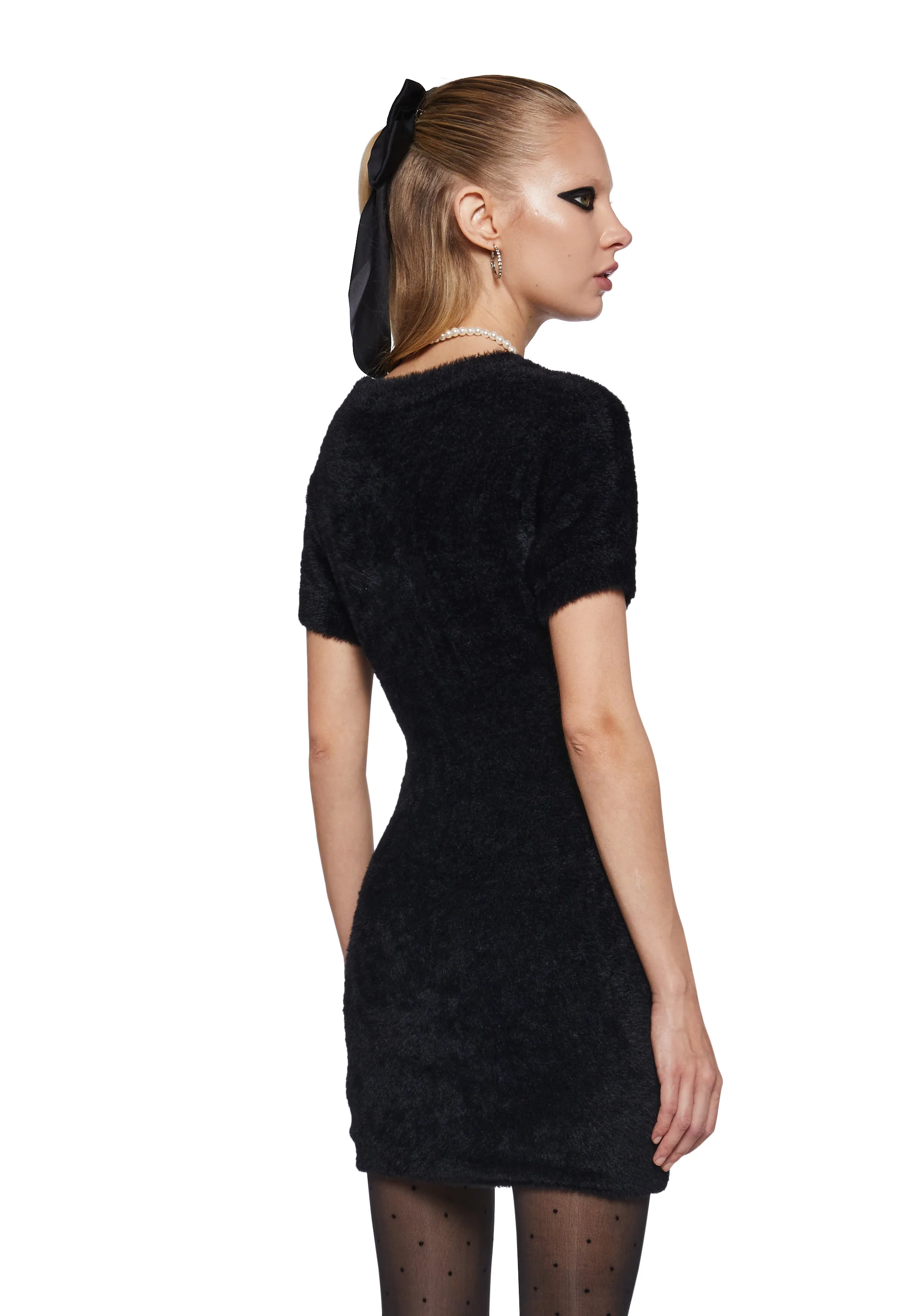 Heart Light Fuzzy Dress - Image 5