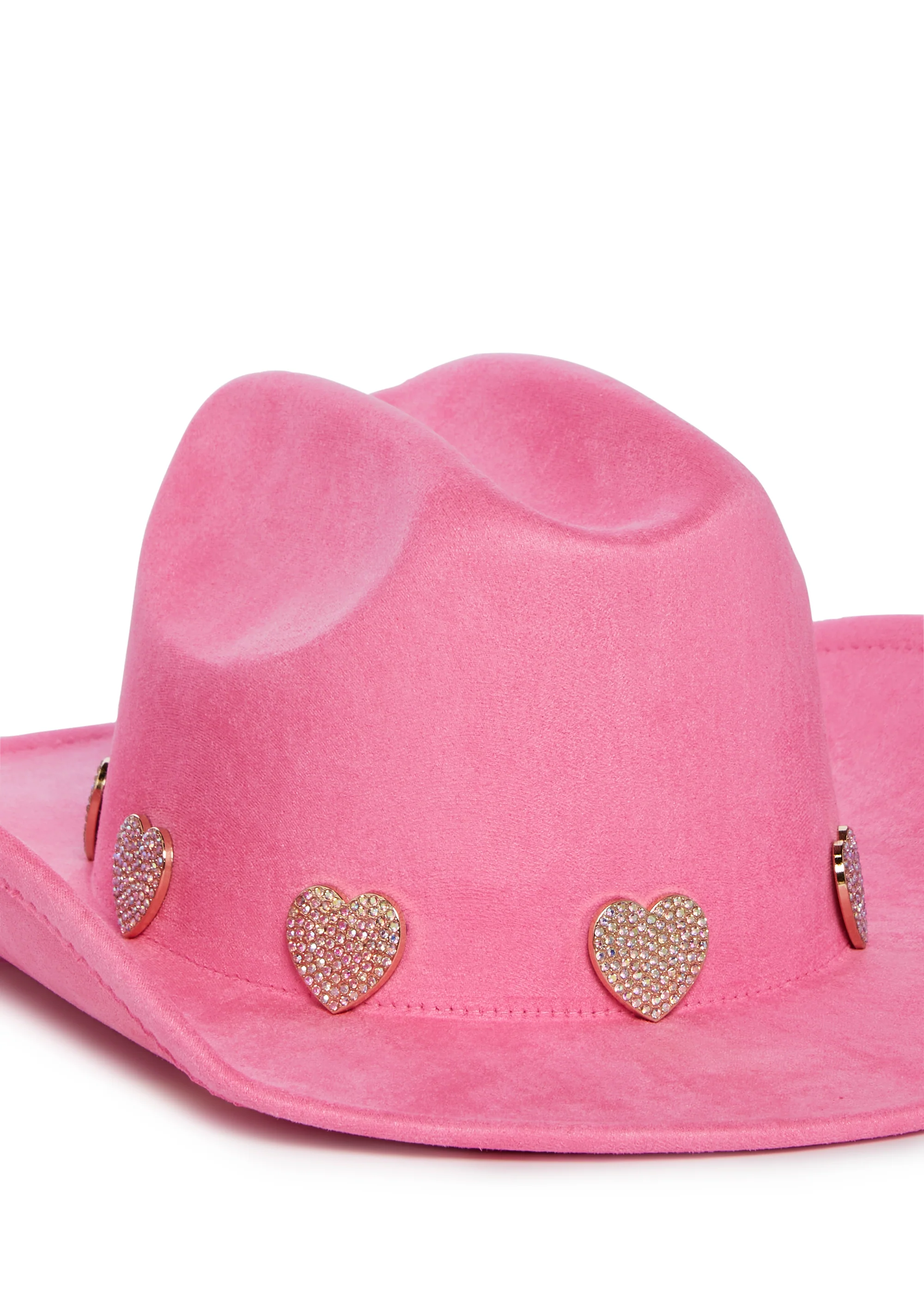 Heart Of Gold Cowboy Hat - Pink - Image 4