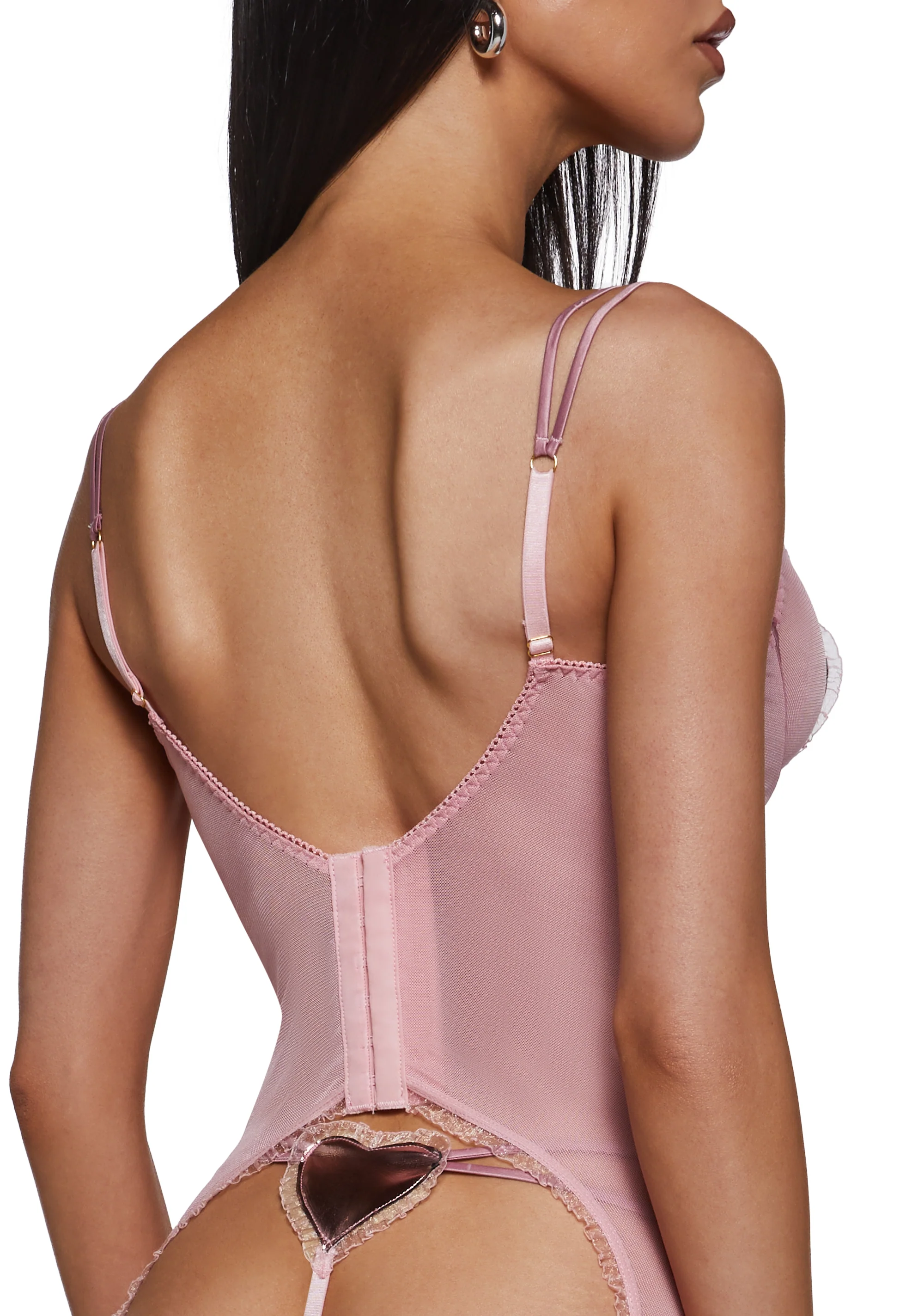 Heart of Metals Chemise Set - Pink - Image 6