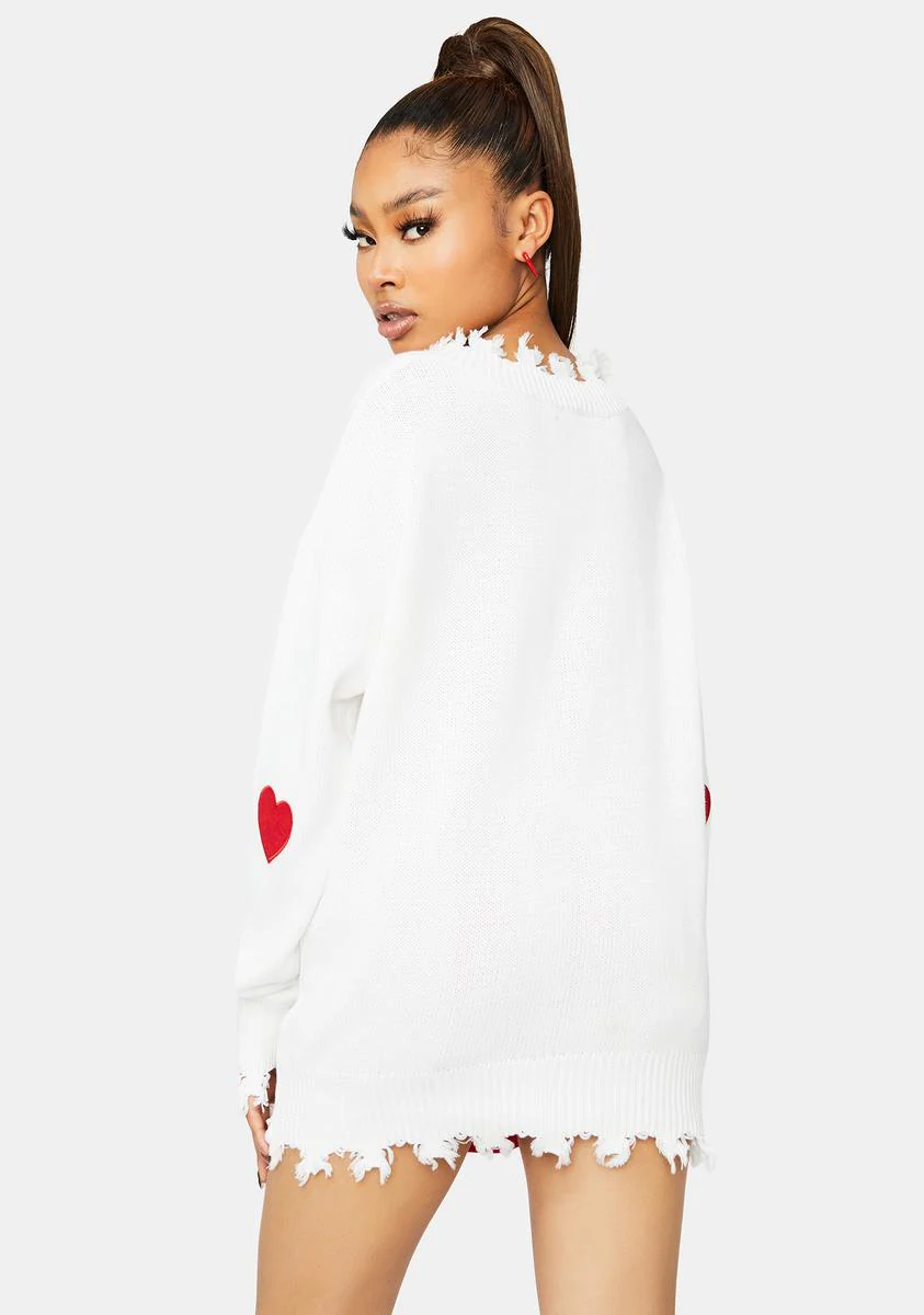 Heart On The Line Sweater - Image 4