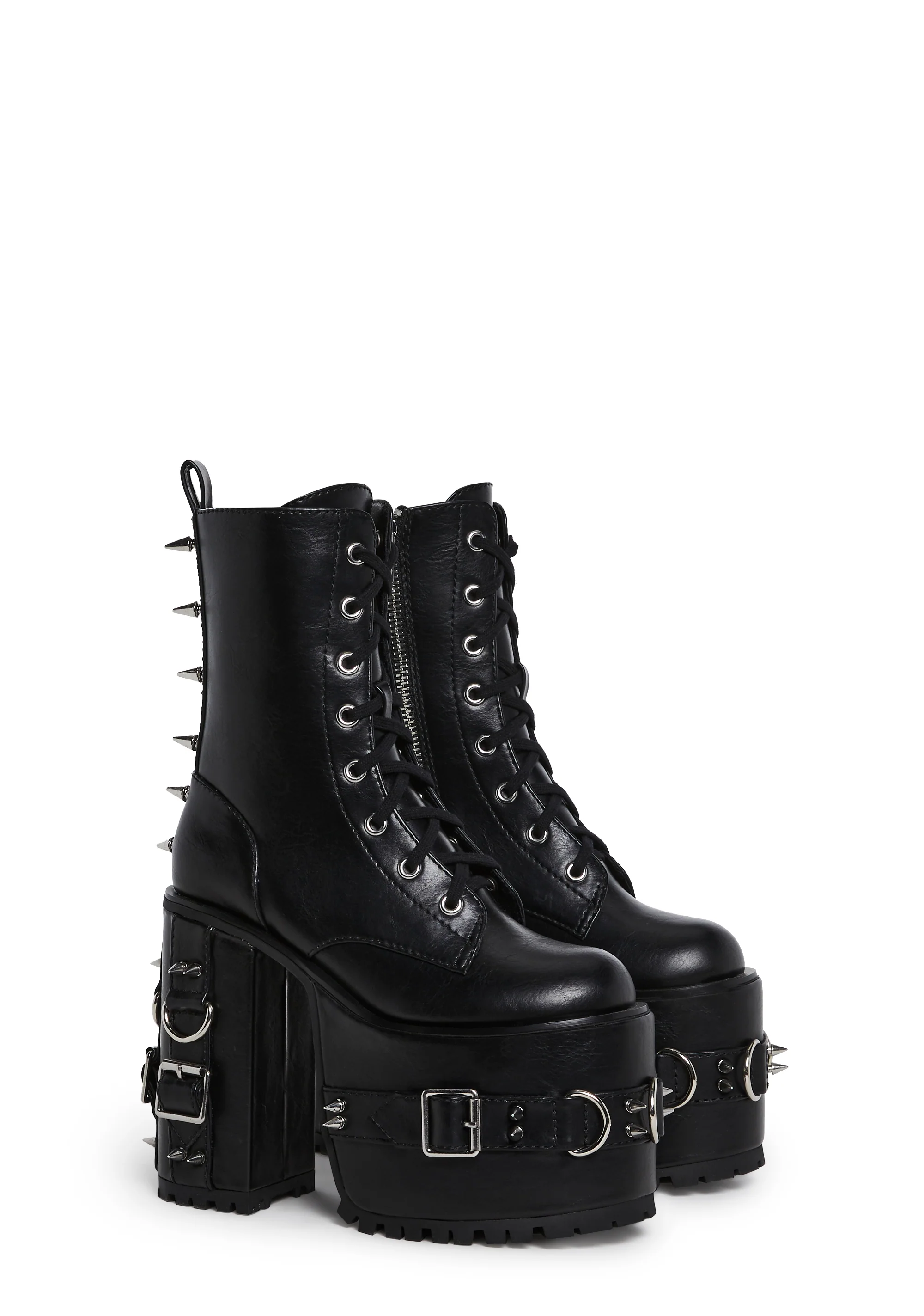 Heart To Break Combat Boots - Image 3