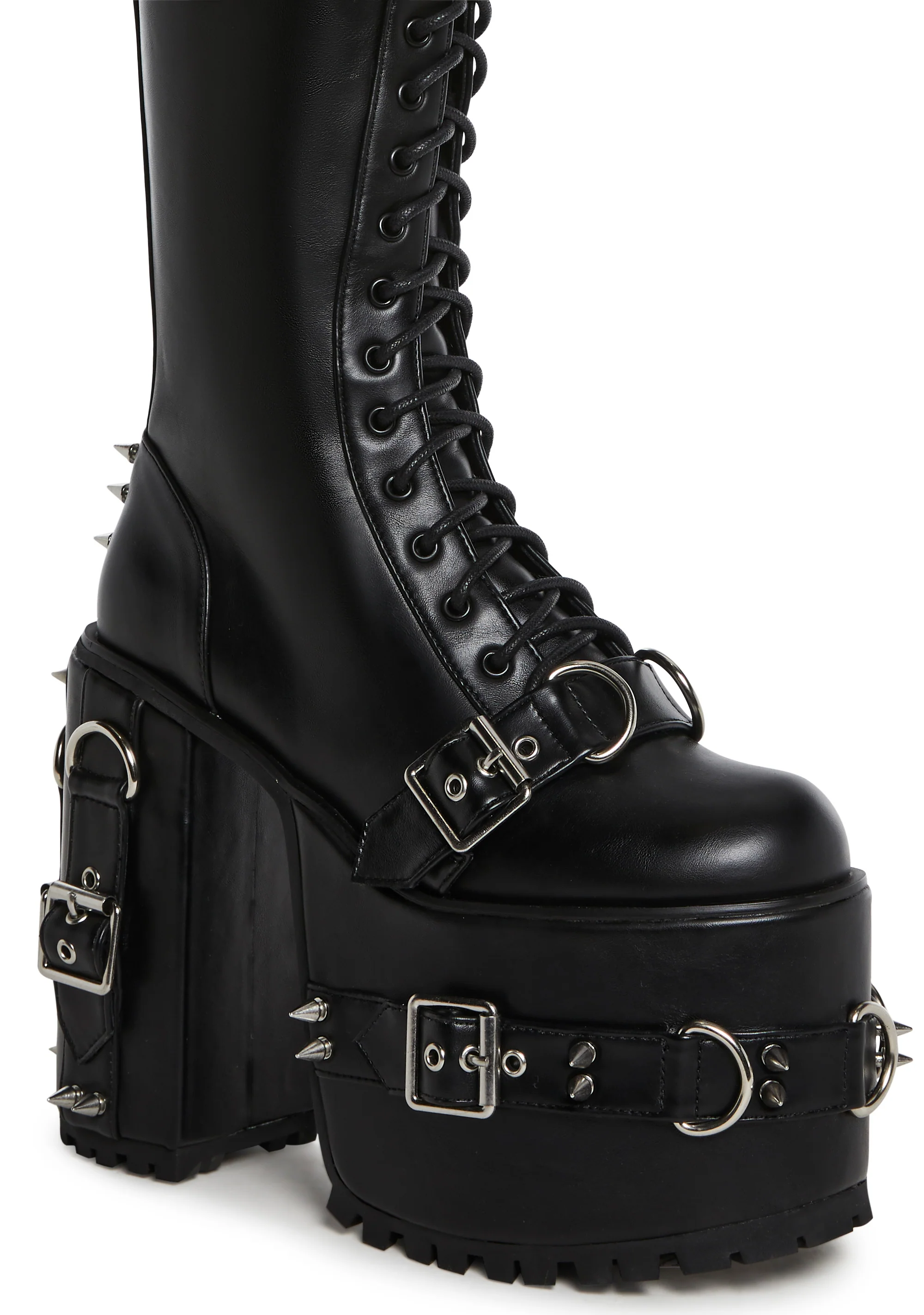 Heart To Break Knee High Stretch Boots - Image 2