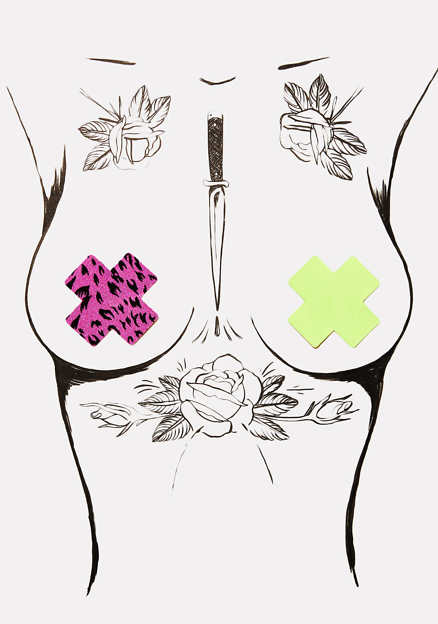 Heartbreaker Cross Nippies - Image 3