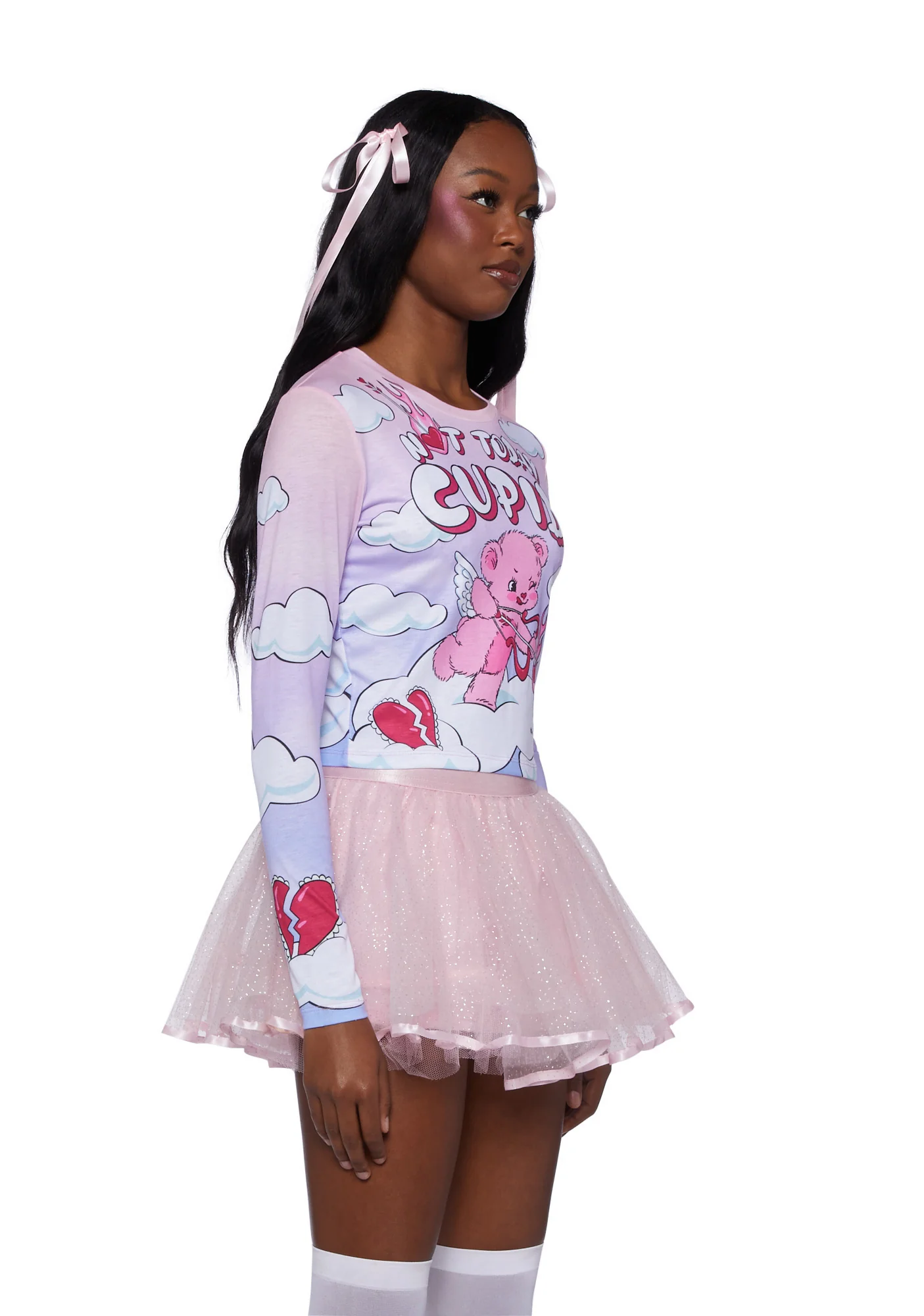 Hearts On Fire Long Sleeve Top - Image 3