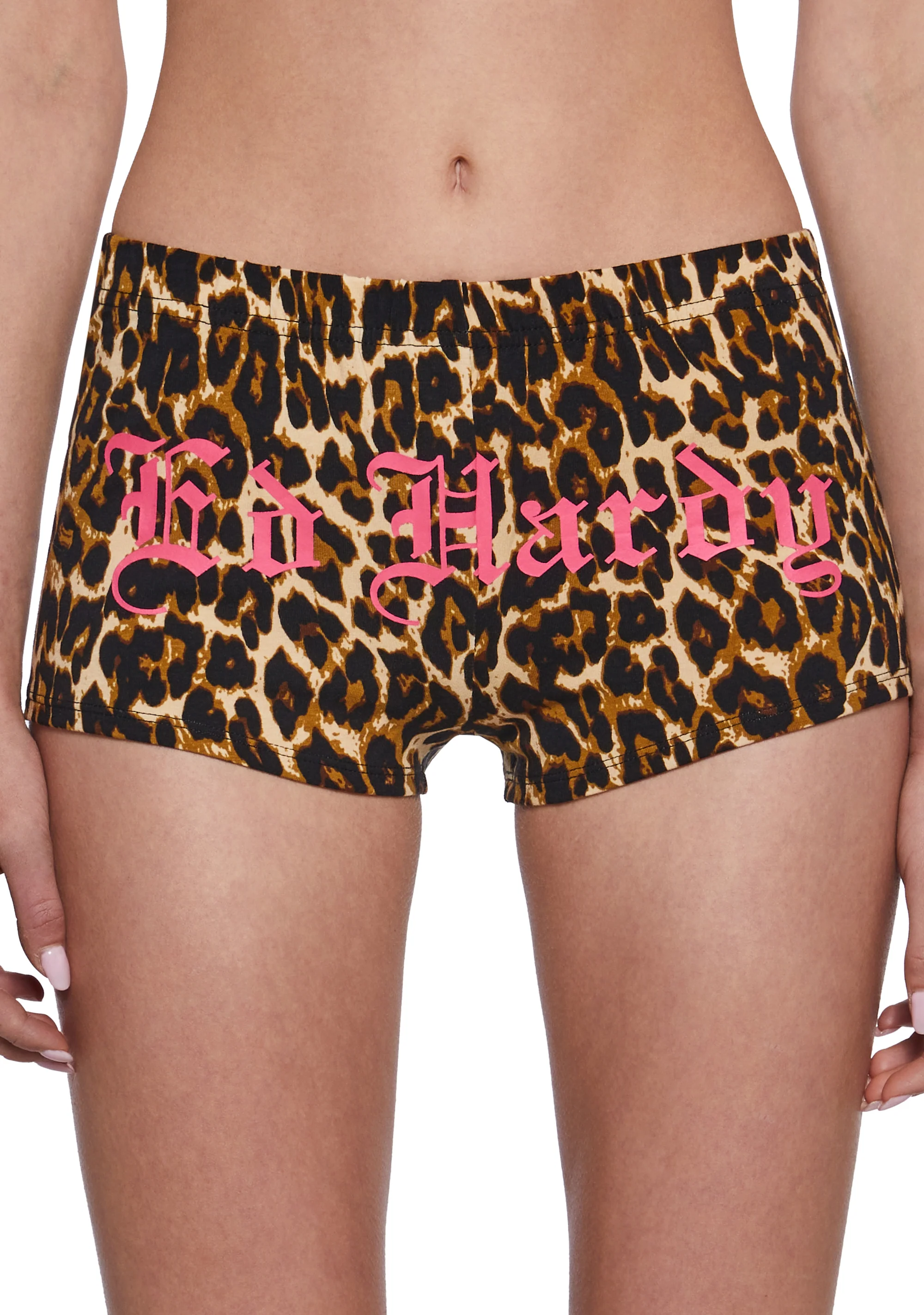 Leopard Booty Shorts - Image 5