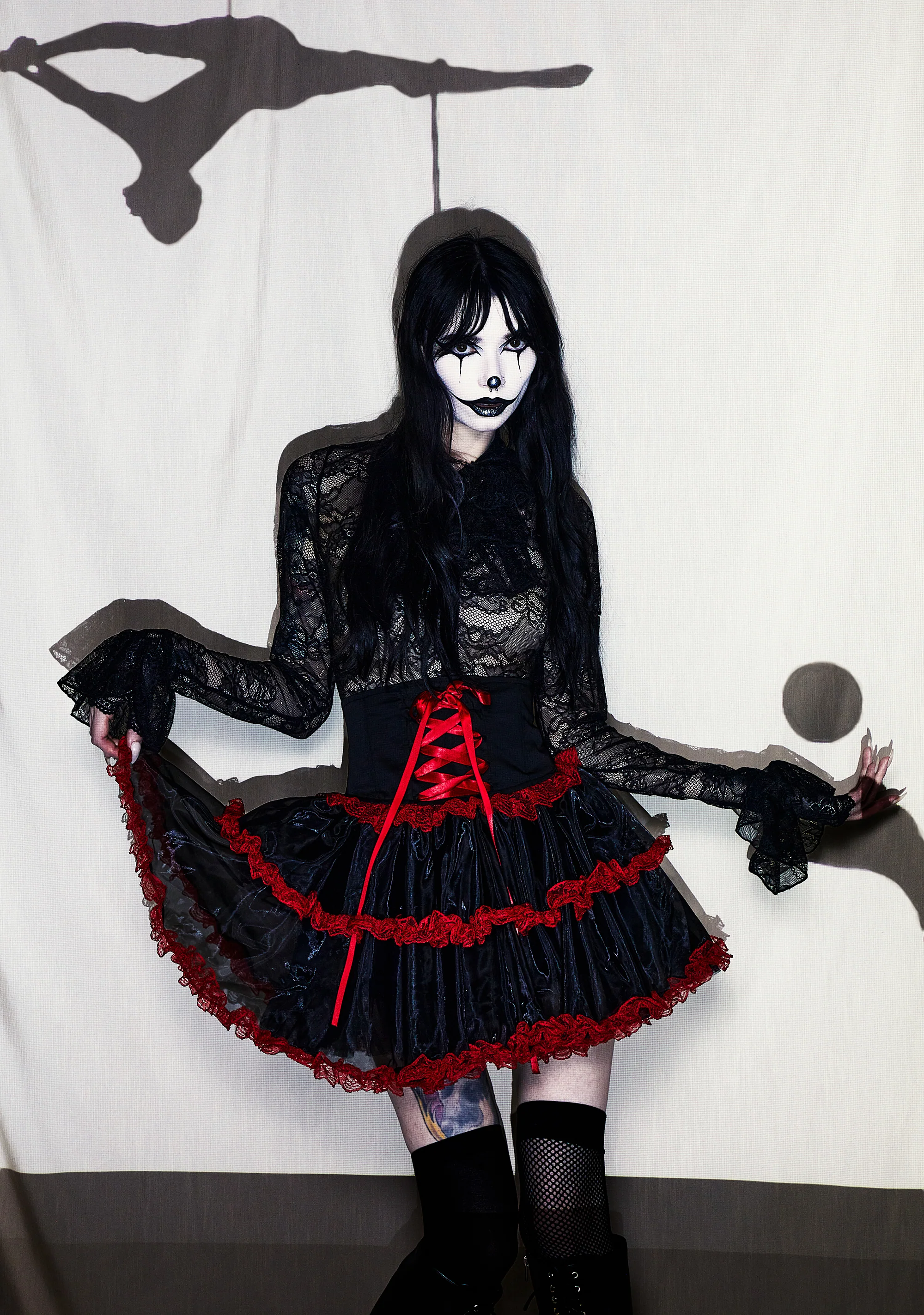 Heartsick Harlequin Mini Skirt - Image 6