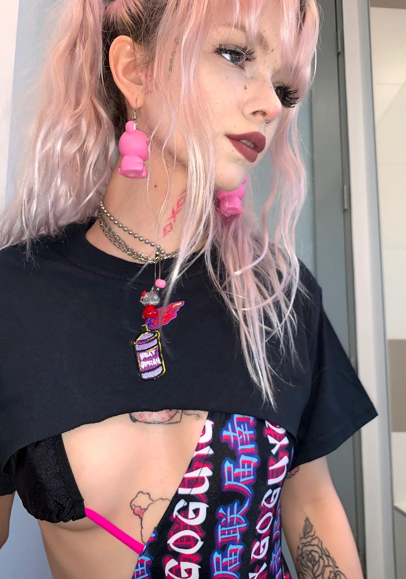 Heat Spray Crop Top - Image 2