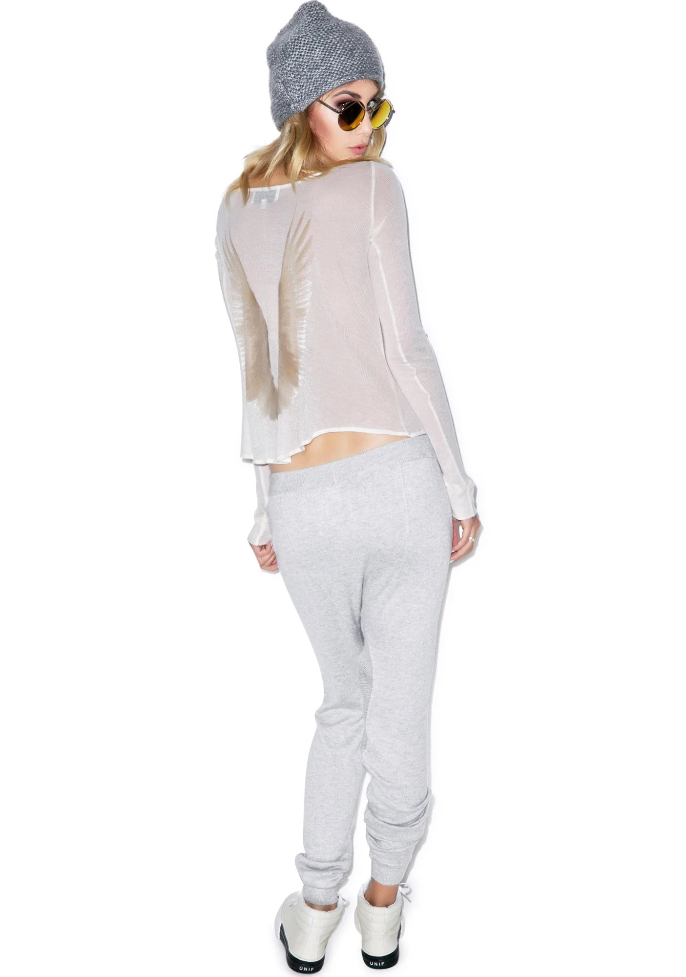 Heavenly Cassidy Long Sleeve - White - Image 8