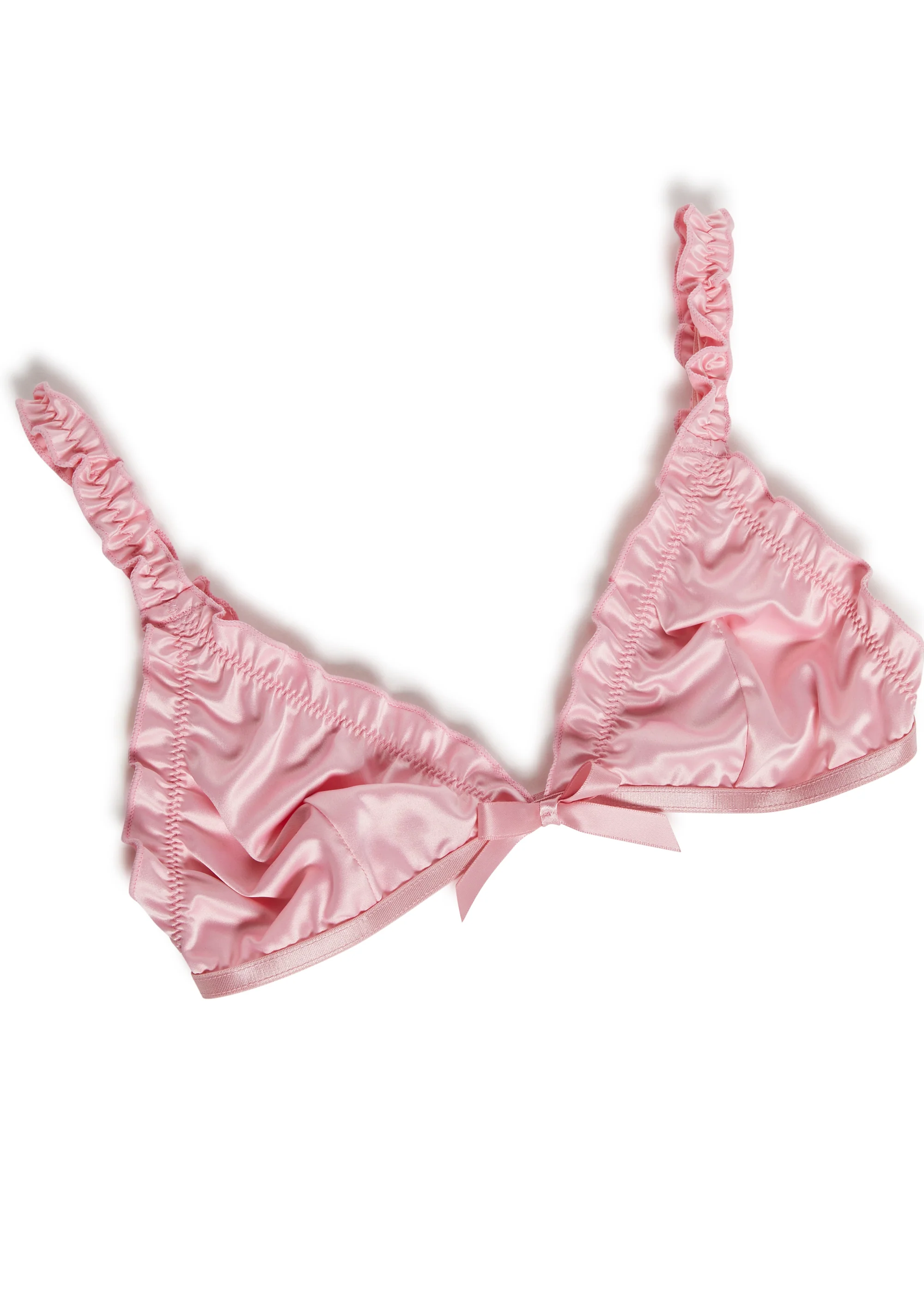 Heavenly Fantasy Satin Bra - Image 5