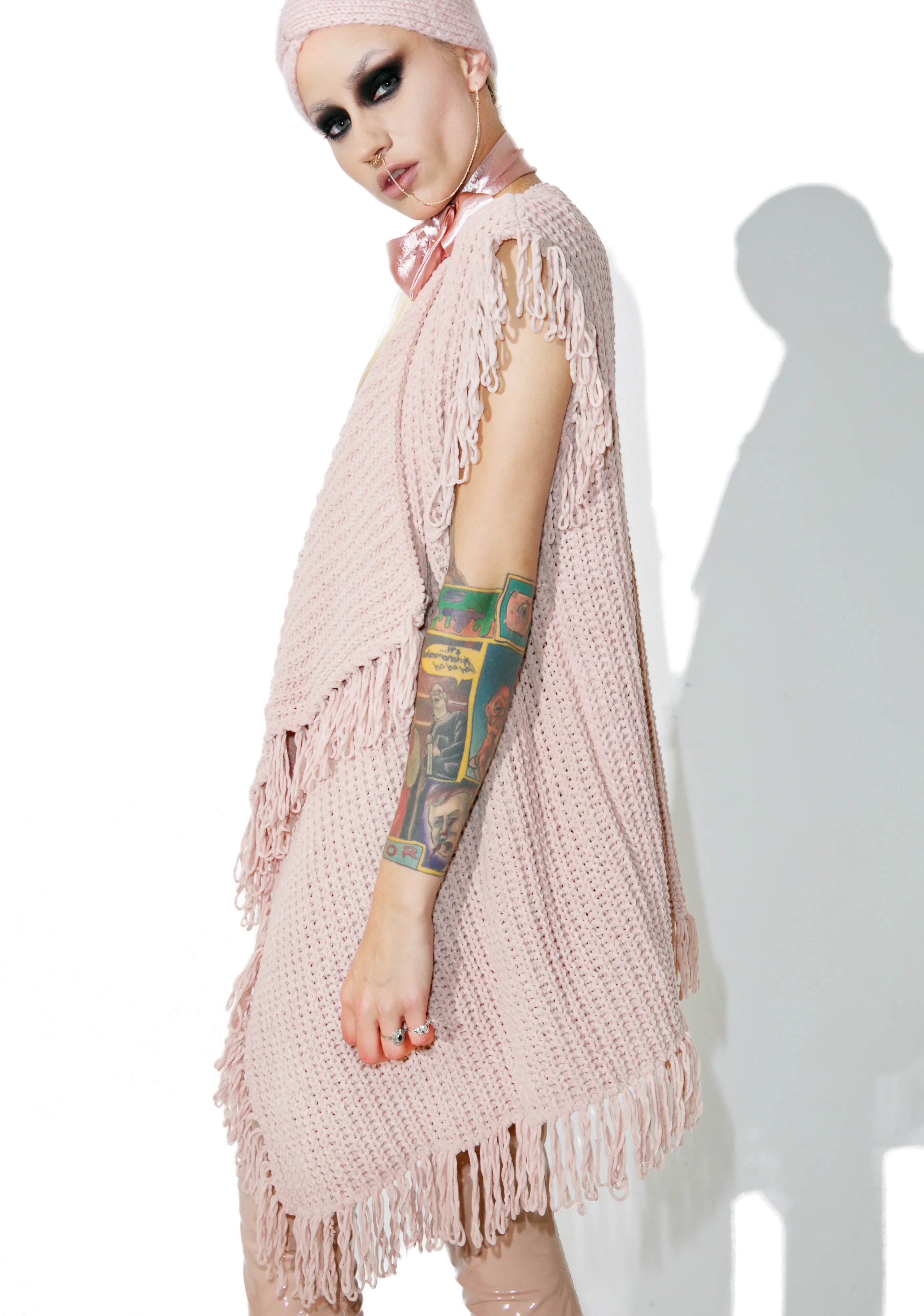 Heiress Fringed Cardigan - Image 4