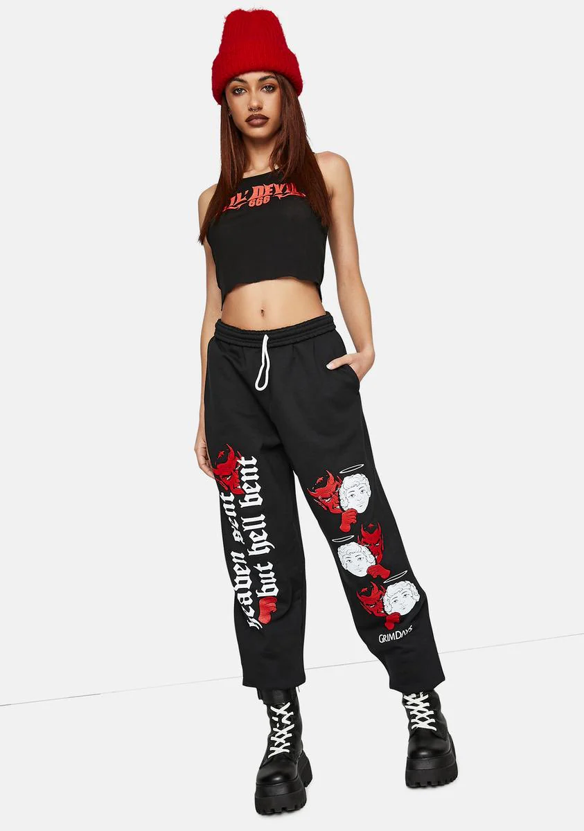 Hell Bent Graphic Sweatpants - Image 3