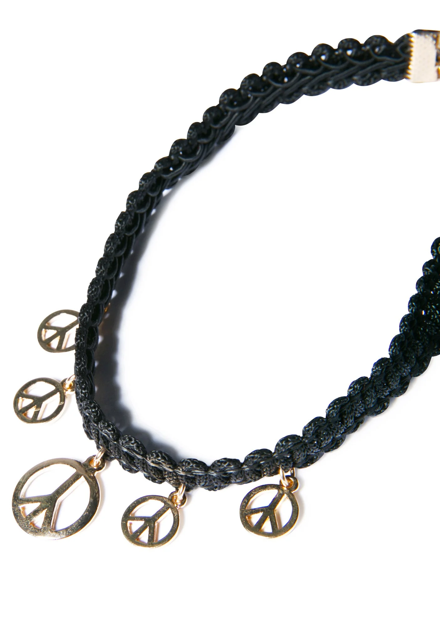 Hella Peaceful Choker - Gold - Image 4