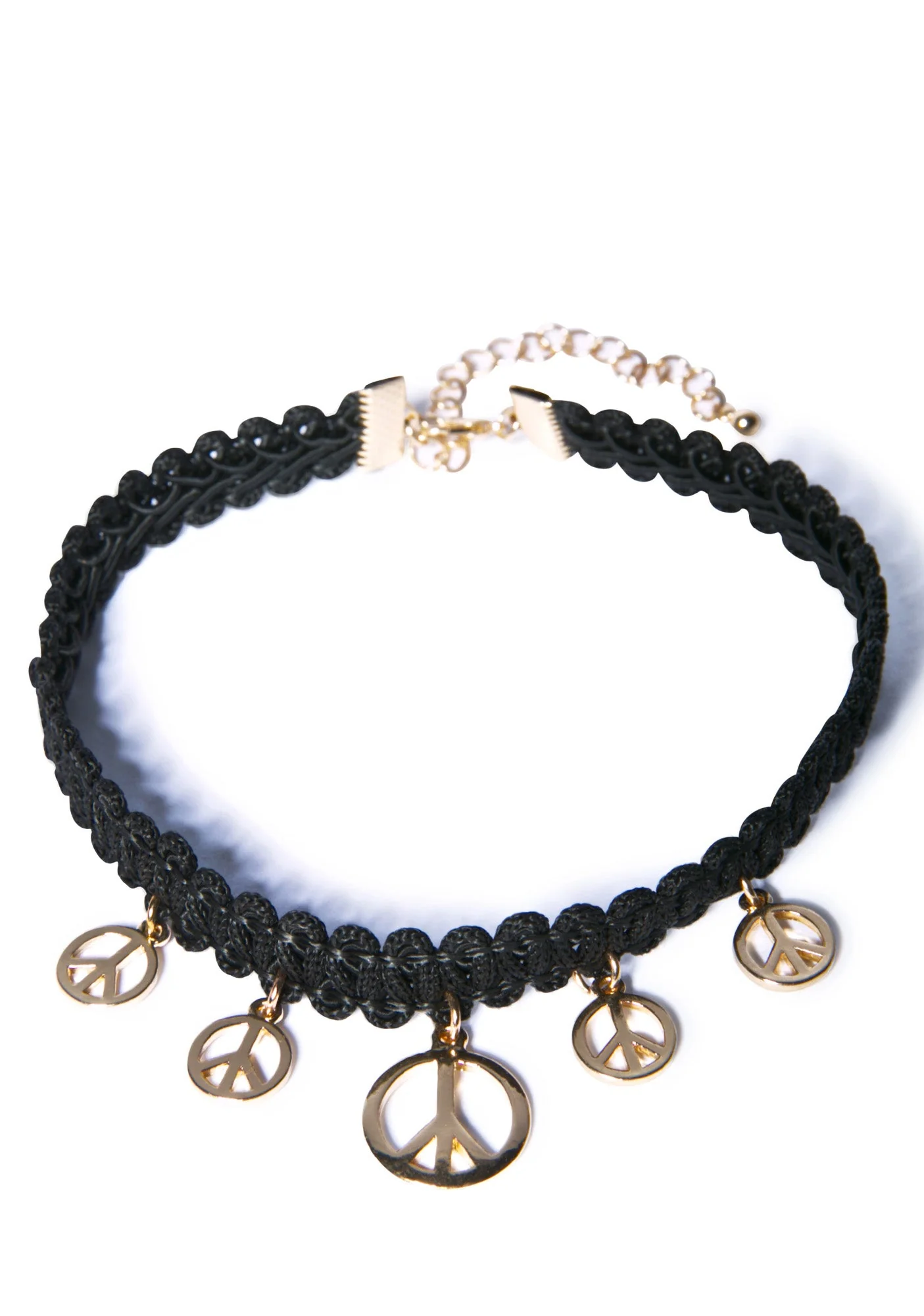 Hella Peaceful Choker - Gold - Image 5