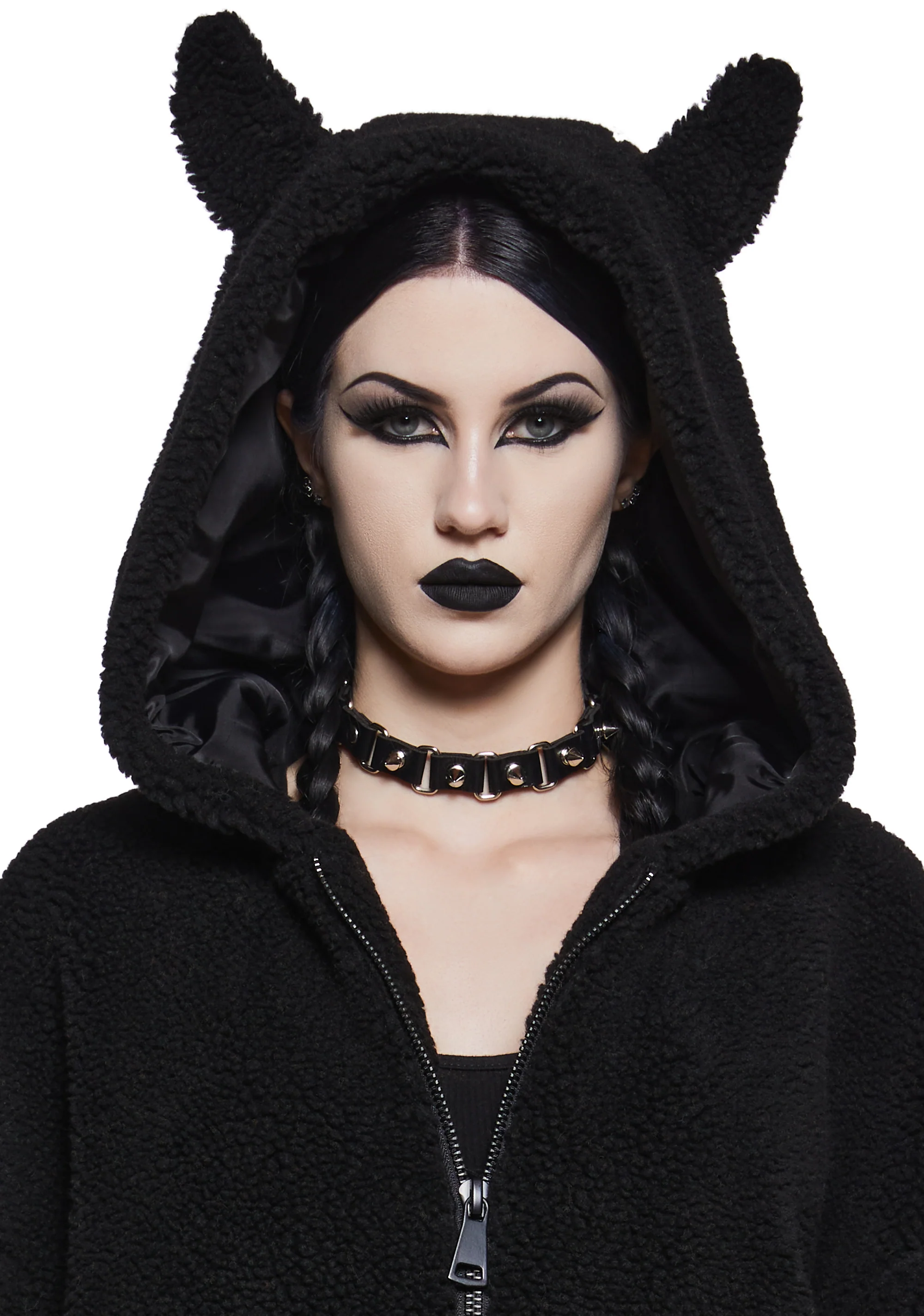 Hellfire Event Hooded Sherpa Jacket - Image 5