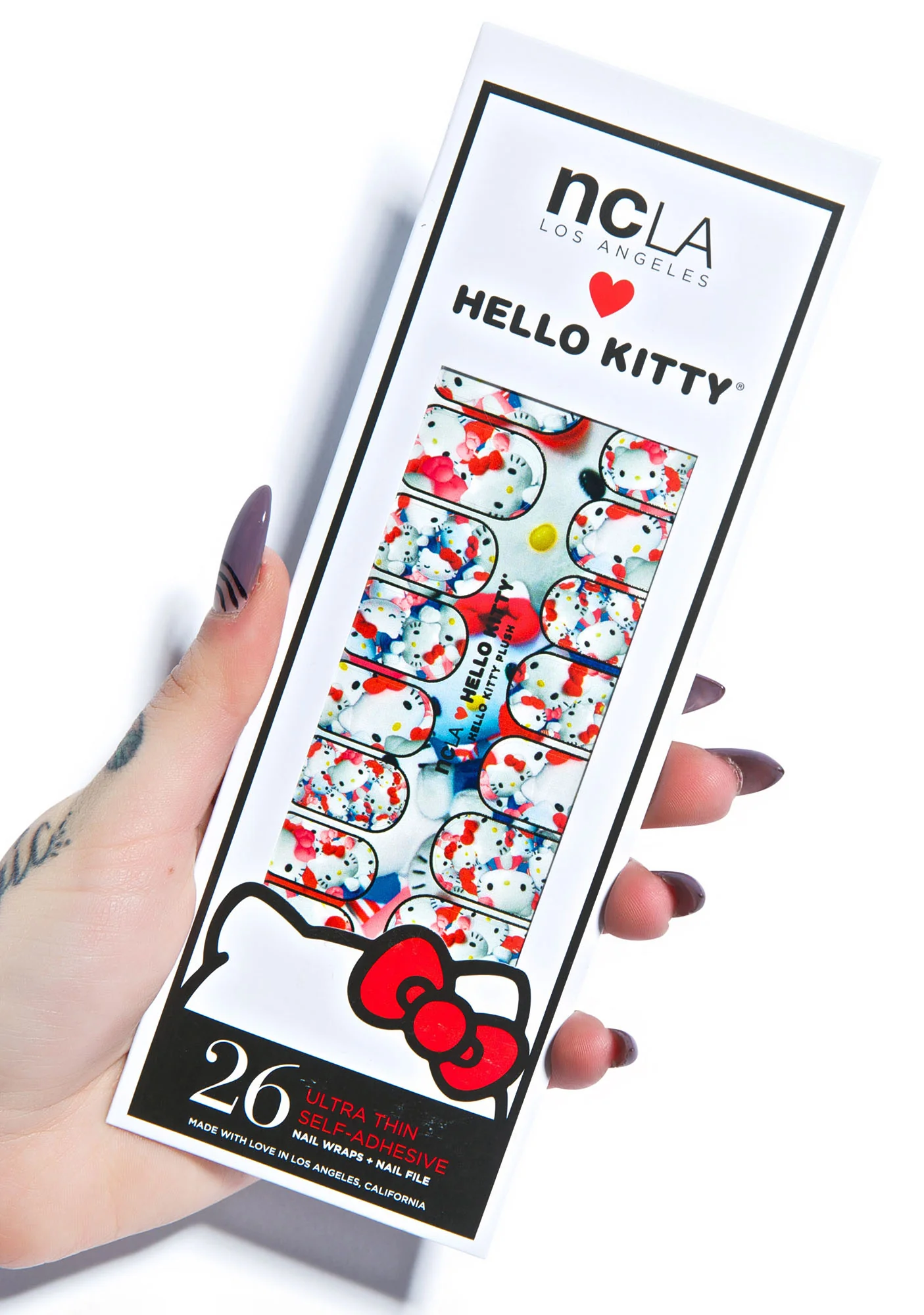 Hello Kitty Plush Nail Wraps - Image 3