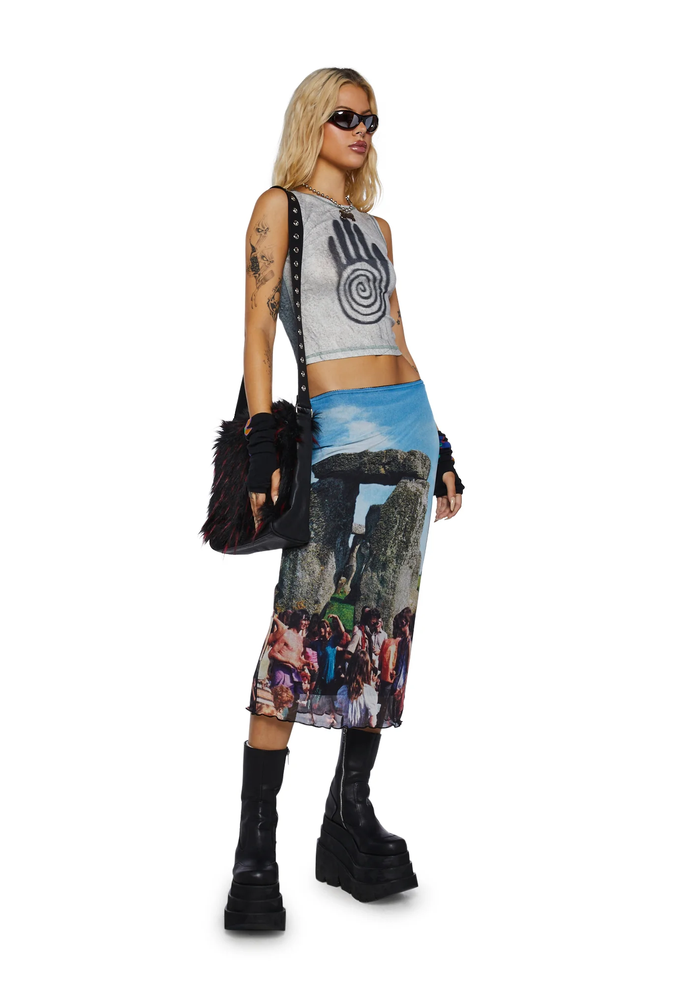 Henge Midi Skirt - Image 2