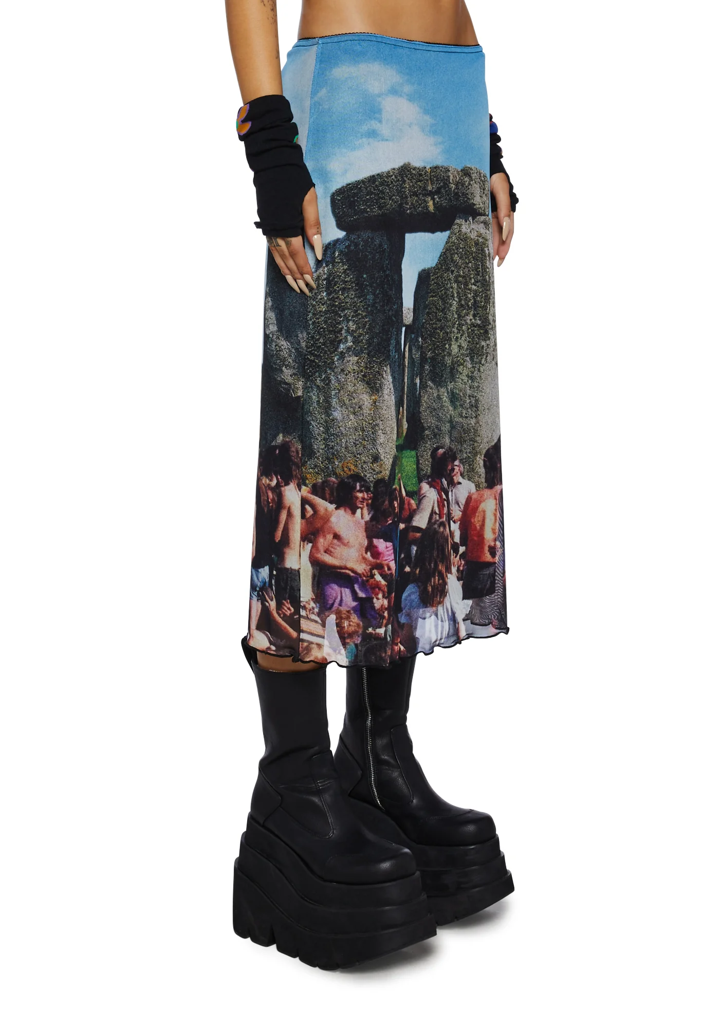 Henge Midi Skirt - Image 3