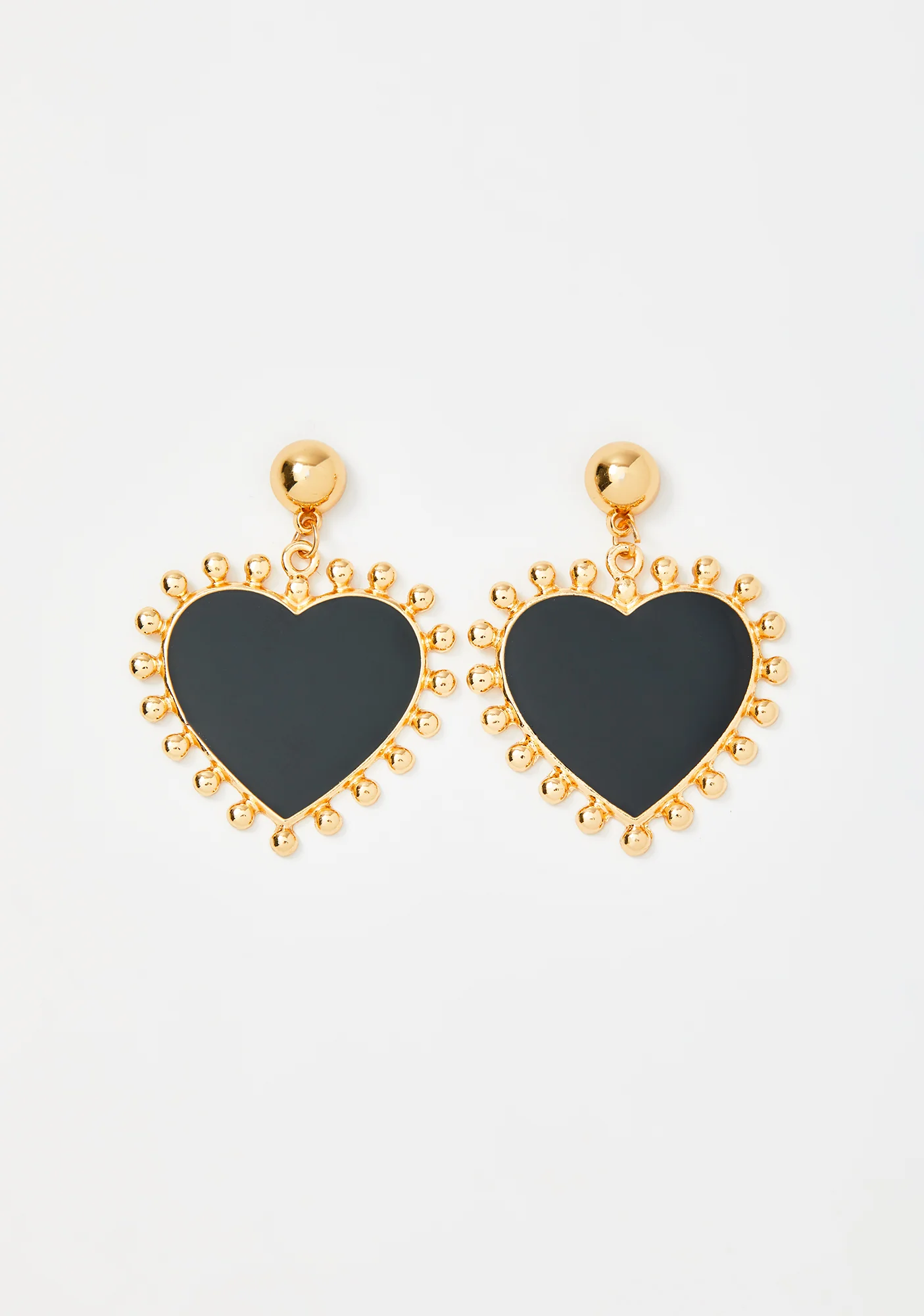 Her Love Glows Bright Heart Earrings - Image 2