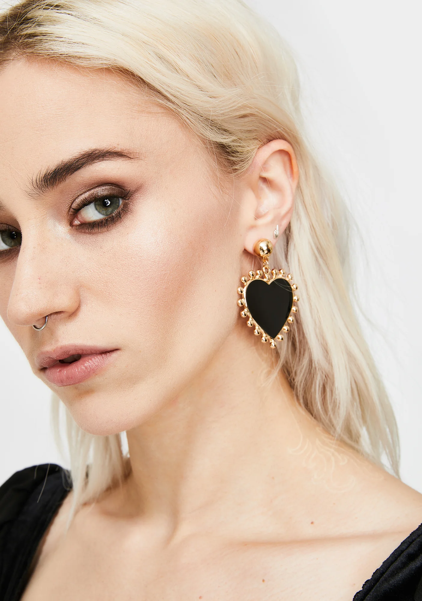 Her Love Glows Bright Heart Earrings - Image 3