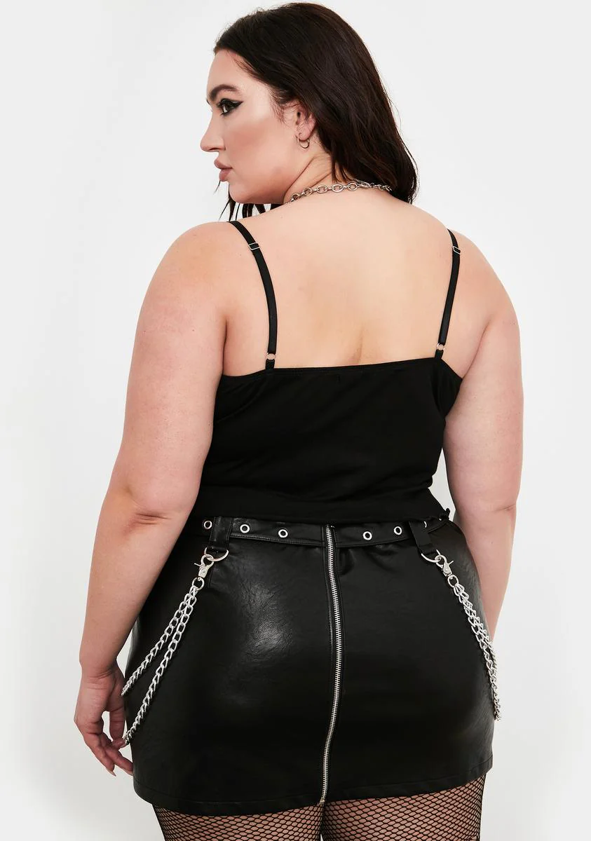 Her Untamed Heart Mini Skirt - Image 4