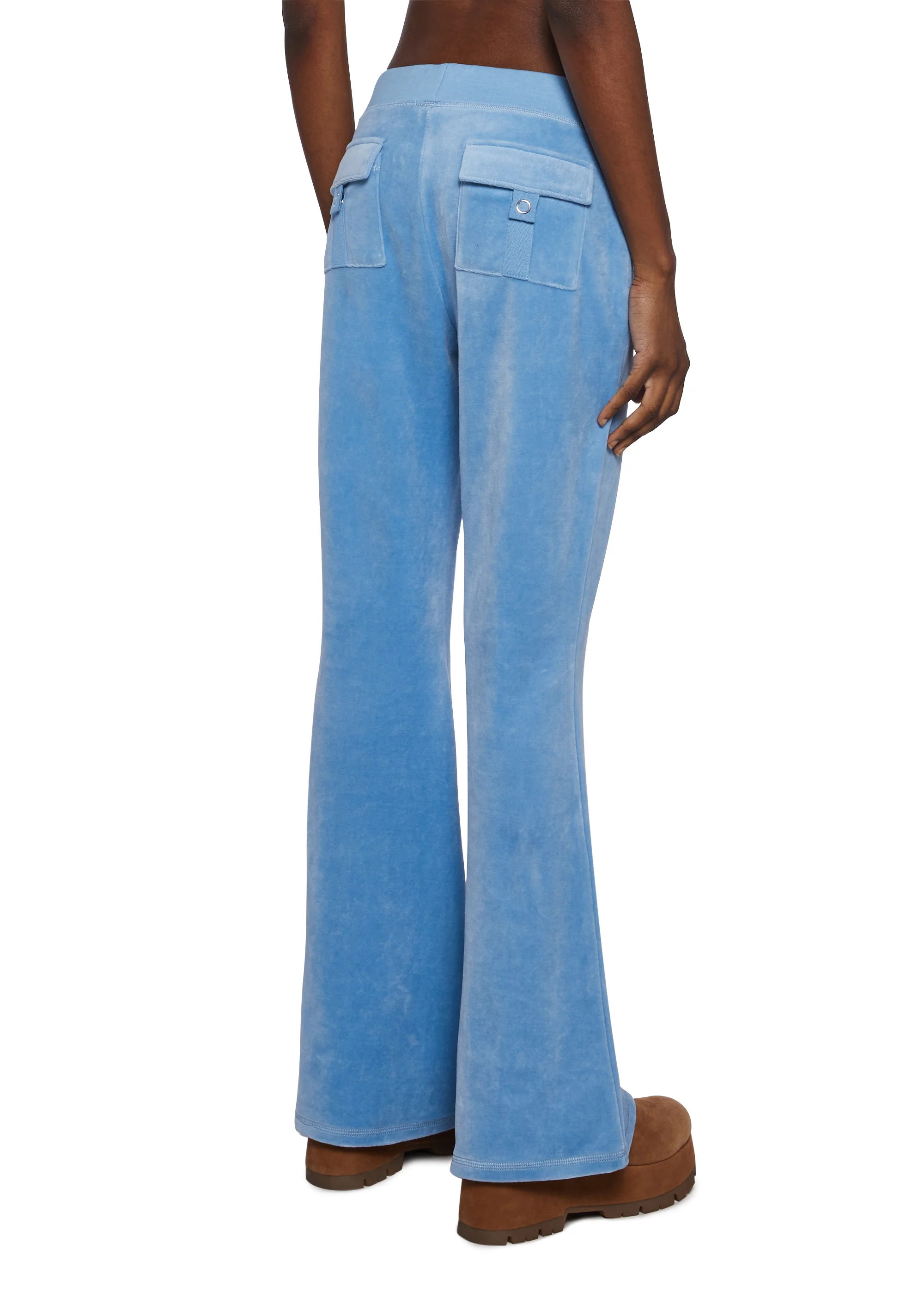 Crown Heritage Cotton Velour Track Pants - Image 4