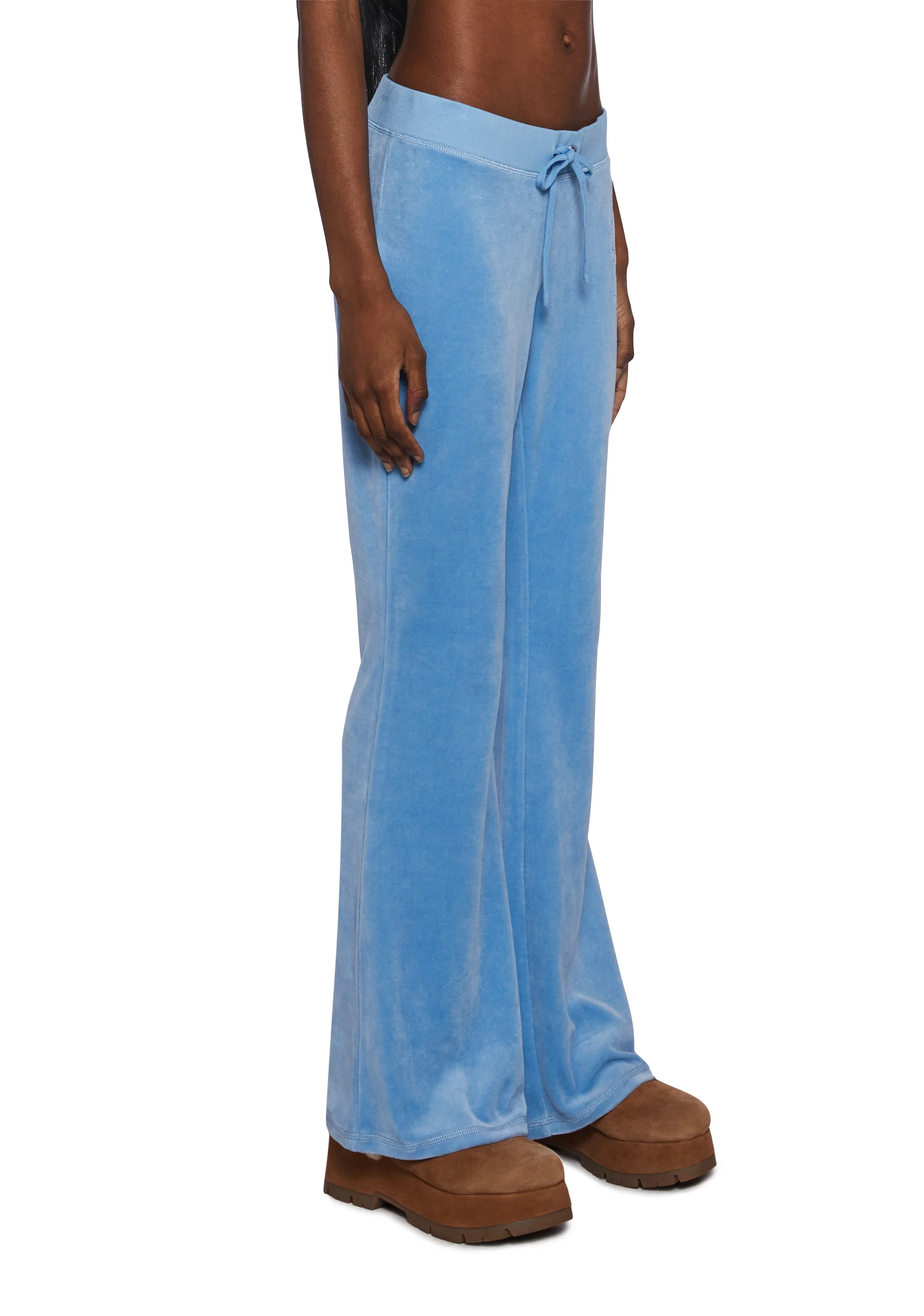 Crown Heritage Cotton Velour Track Pants - Image 6