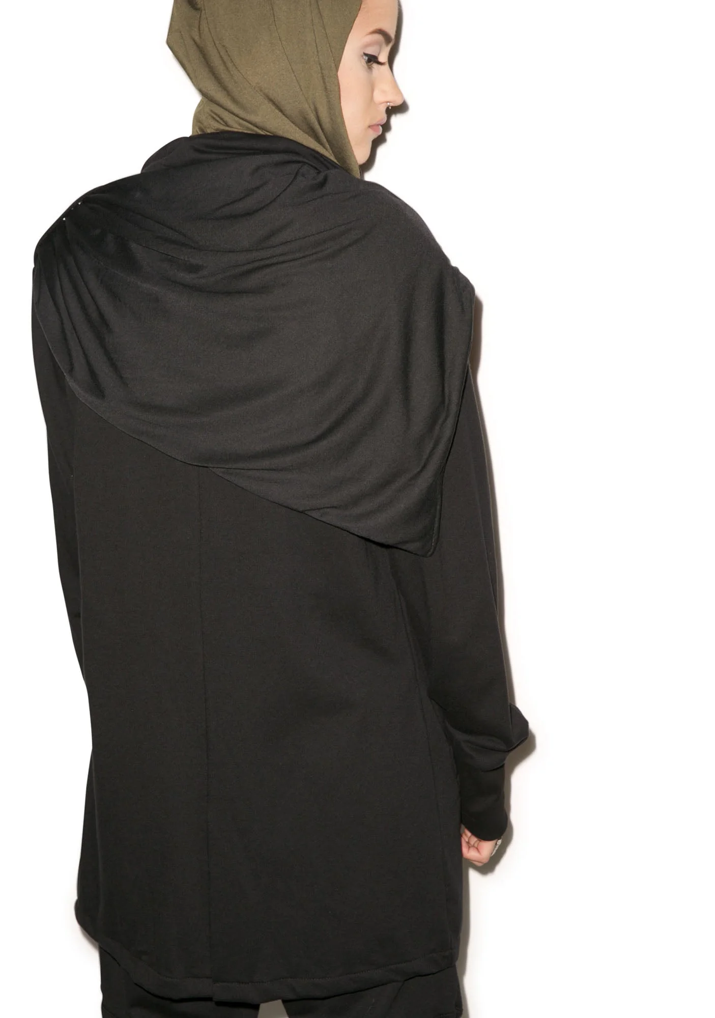 Hero Button Down Top - Black - Image 9
