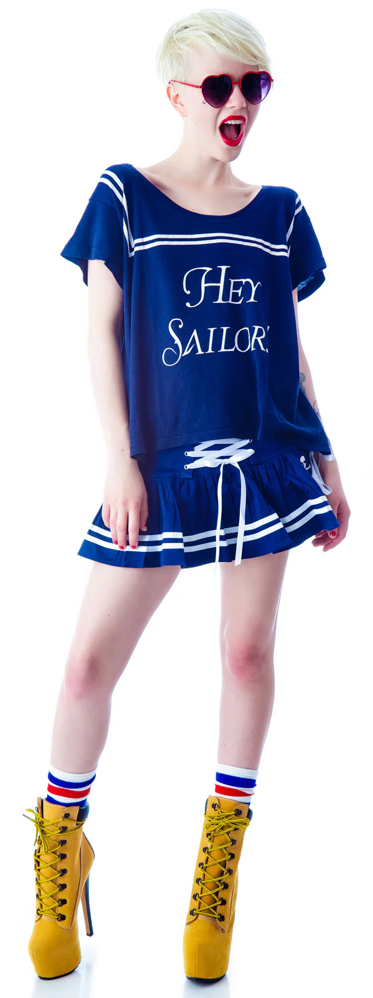 Hey Sailor Lazy Weekend T - Image 4