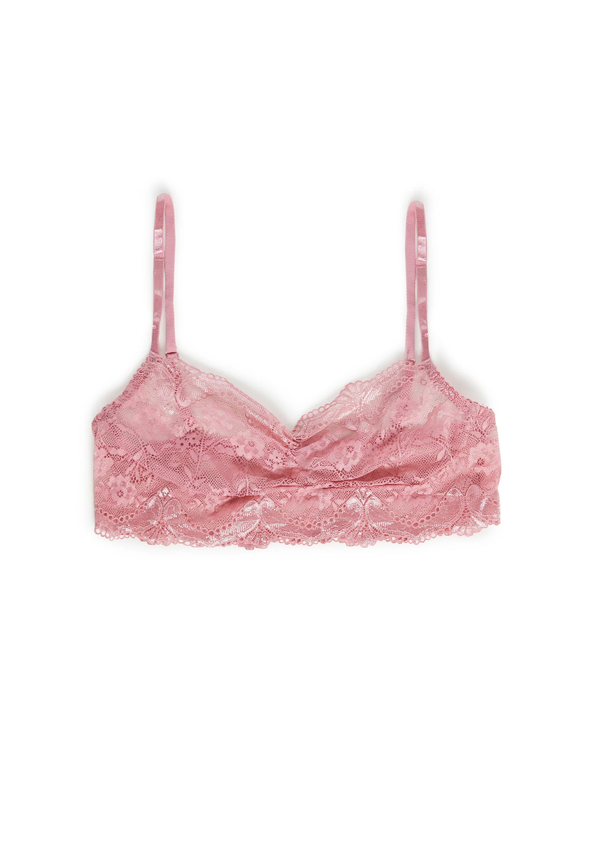 Hidden Secrets Lace Bralette - Pink - Image 6
