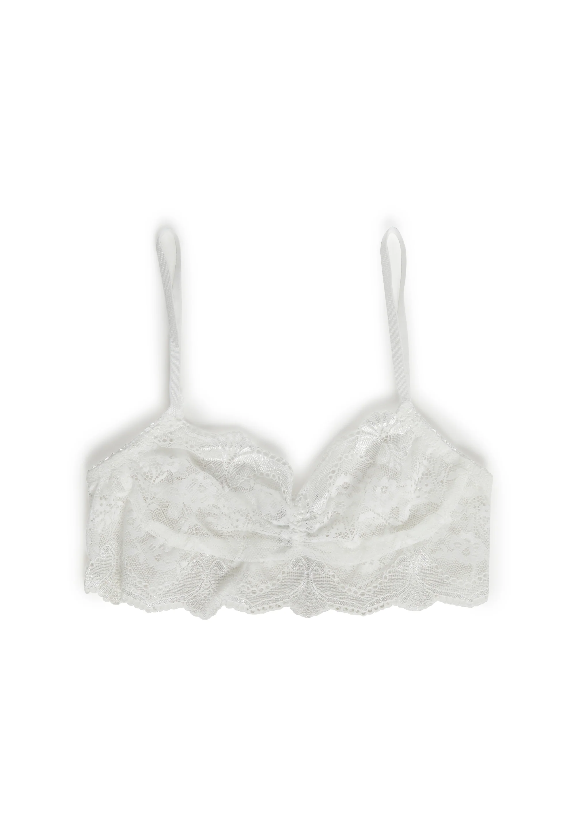 Hidden Secrets Lace Bralette - White - Image 6