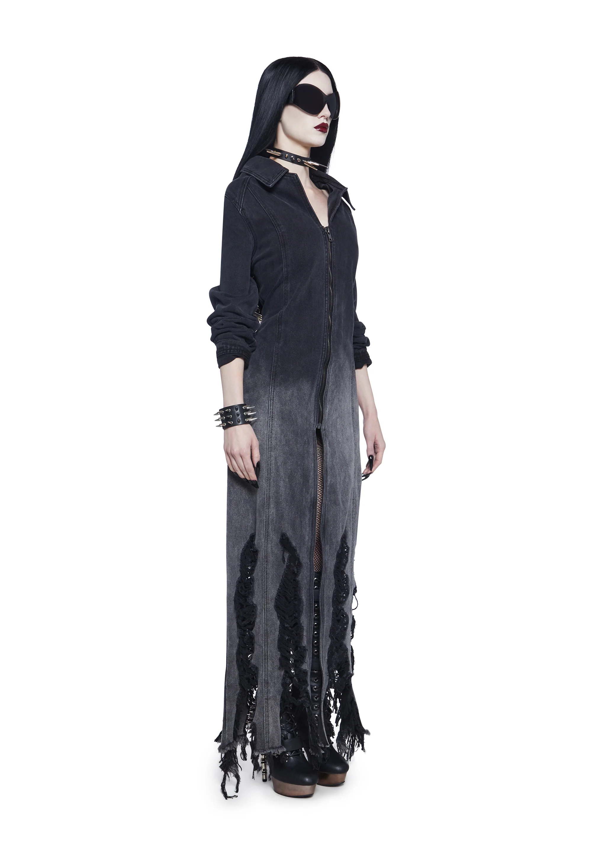 Hidden Shadows Denim Duster - Image 3