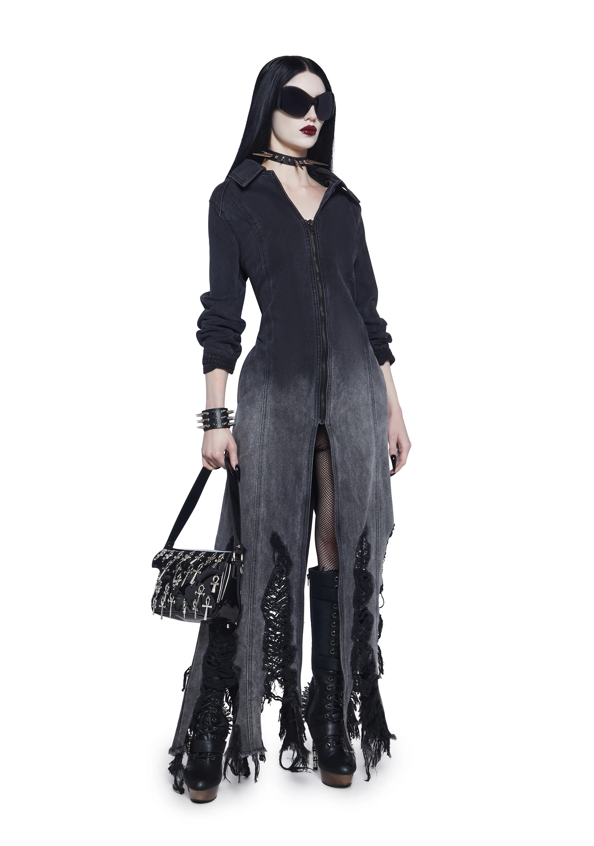 Hidden Shadows Denim Duster - Image 5